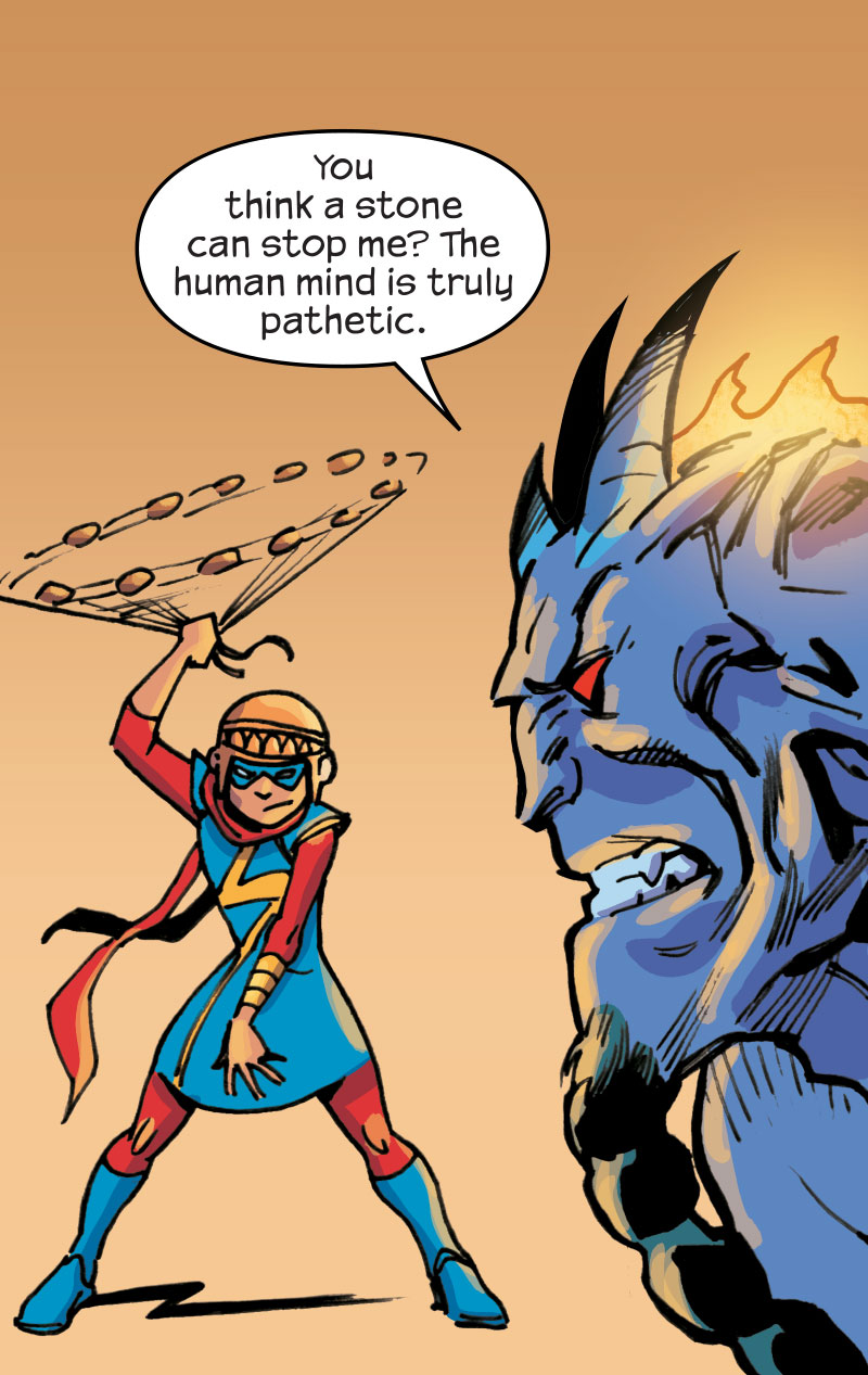 Read online Ms. Marvel: Bottled Up Infinity Comic comic -  Issue # Full - 56