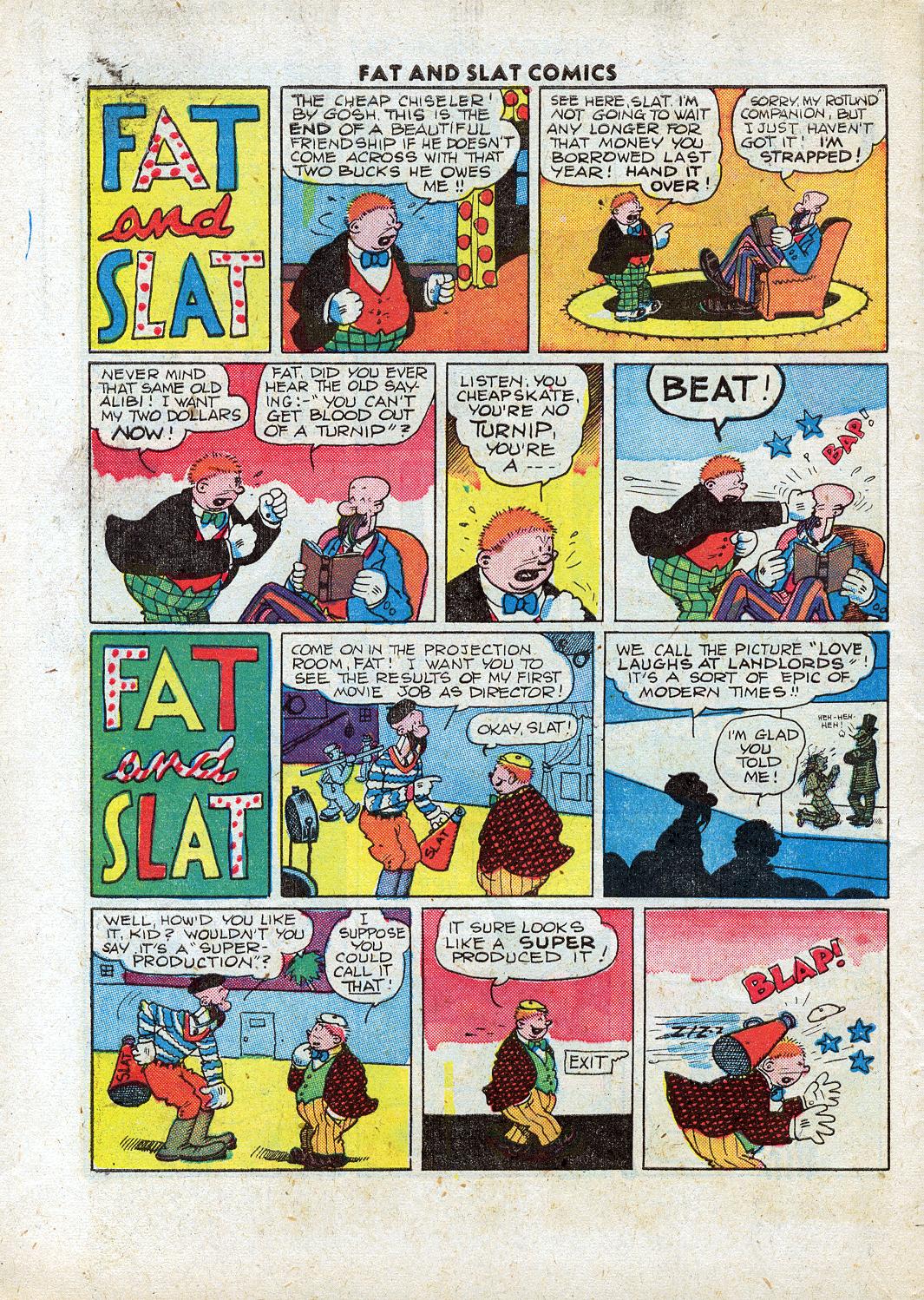 Read online Fat and Slat comic -  Issue #1 - 34