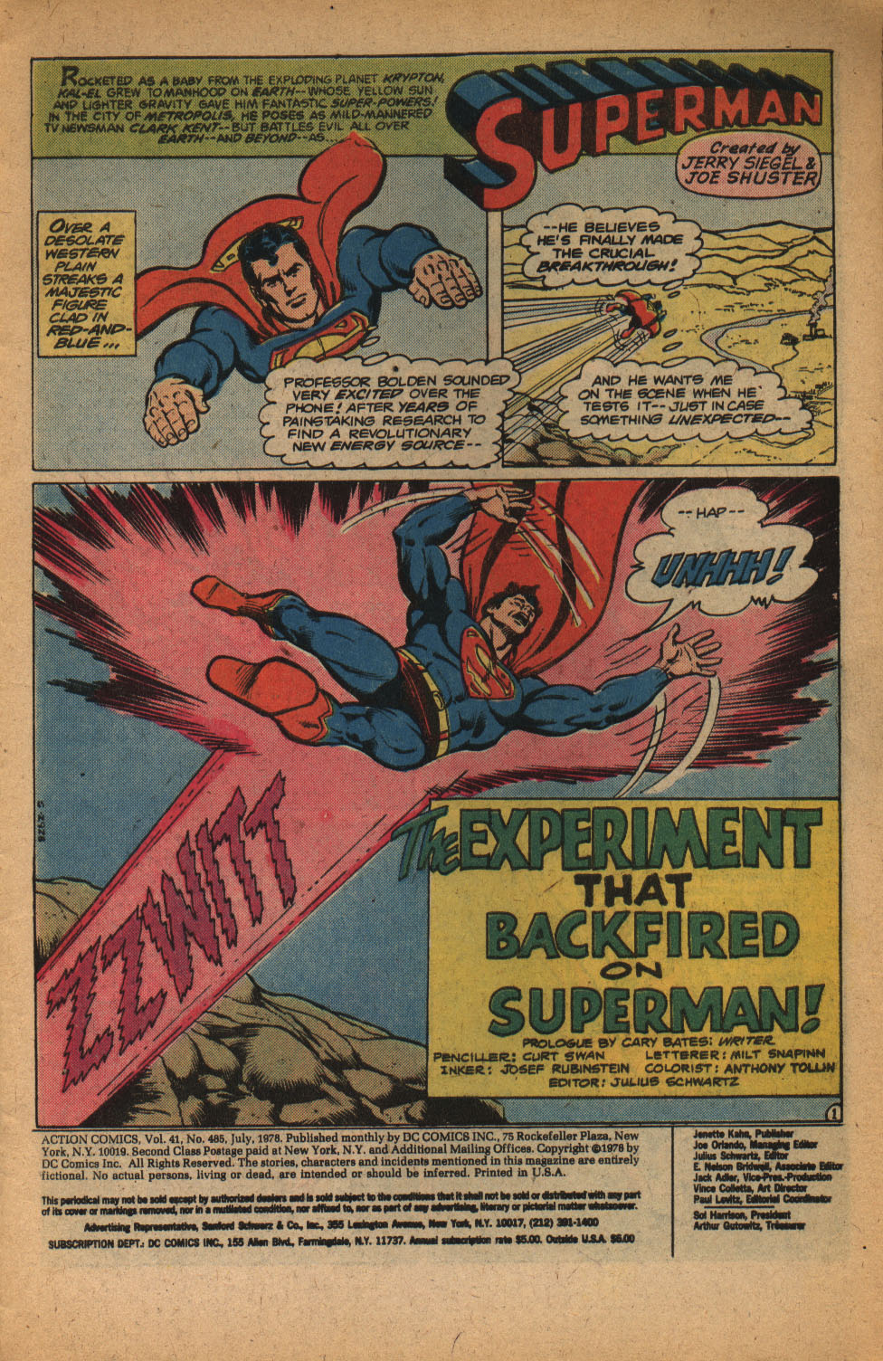 Action Comics (1938) issue 485 - Page 3