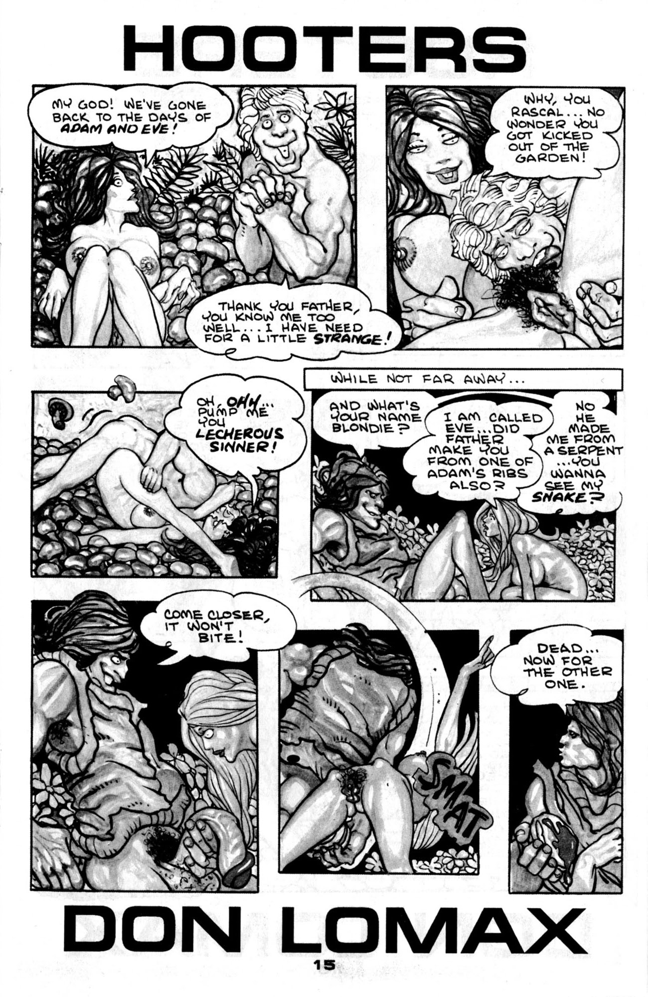 Read online Hooters comic -  Issue #1 - 17