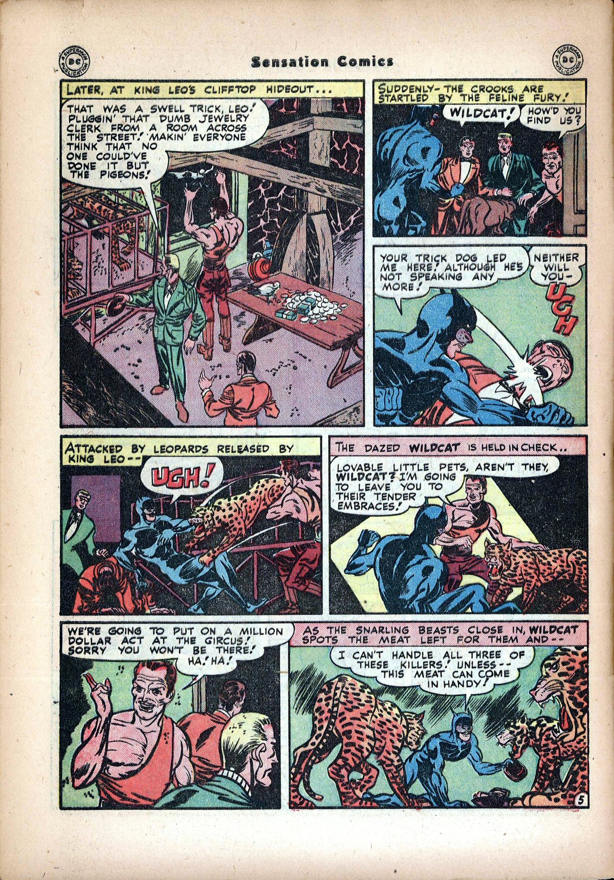 Read online Sensation (Mystery) Comics comic -  Issue #72 - 46