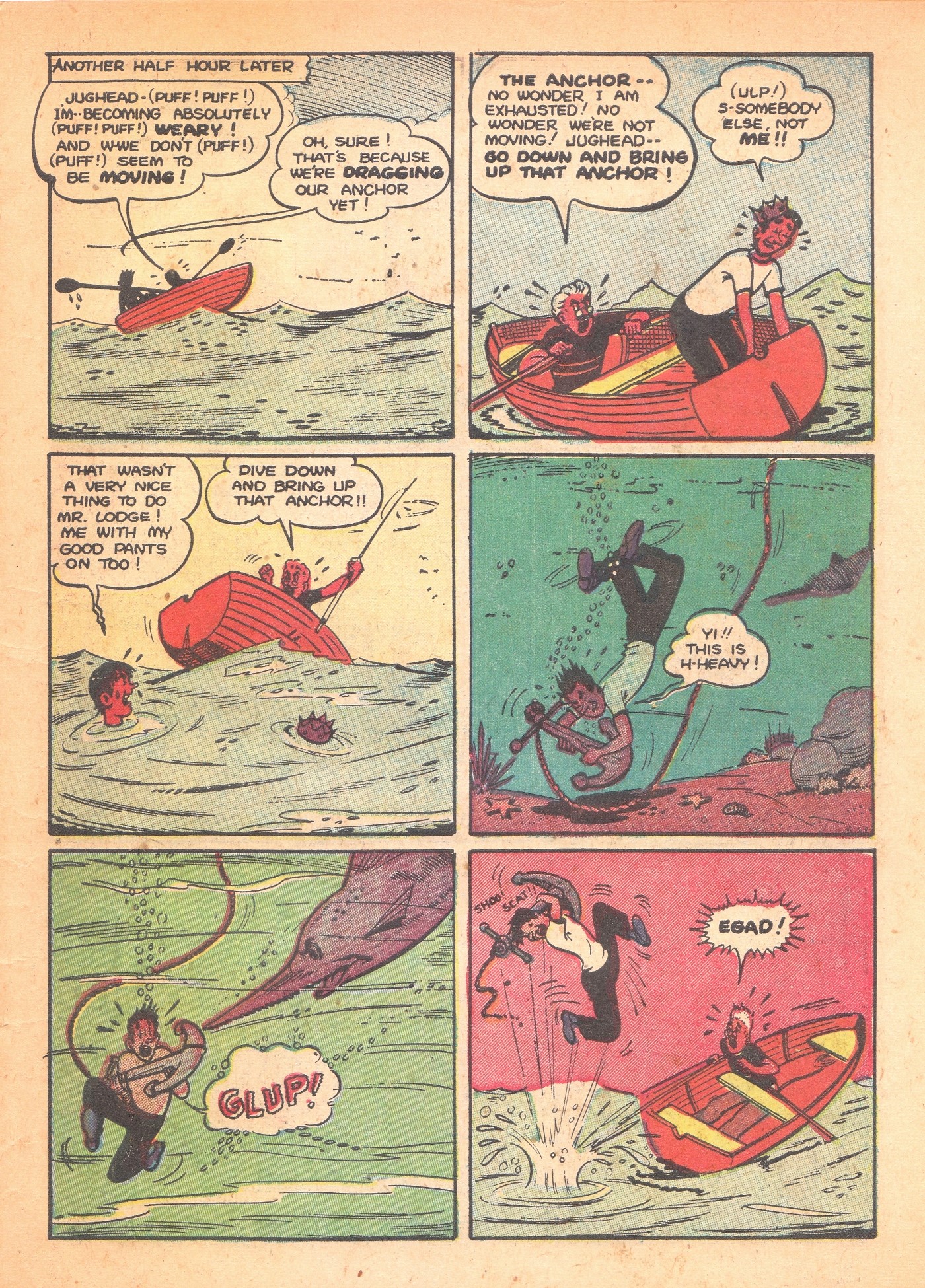 Read online Archie's Pal Jughead comic -  Issue #10 - 7