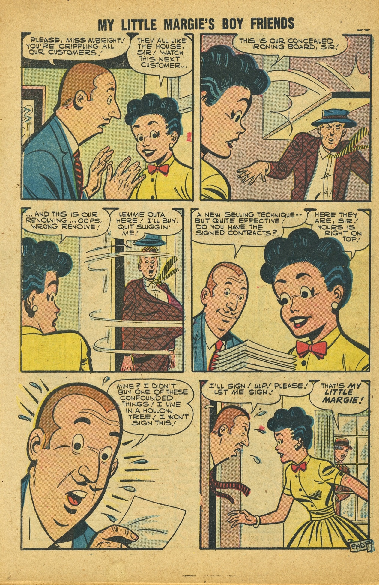 Read online My Little Margie's Boy Friends comic -  Issue #9 - 32