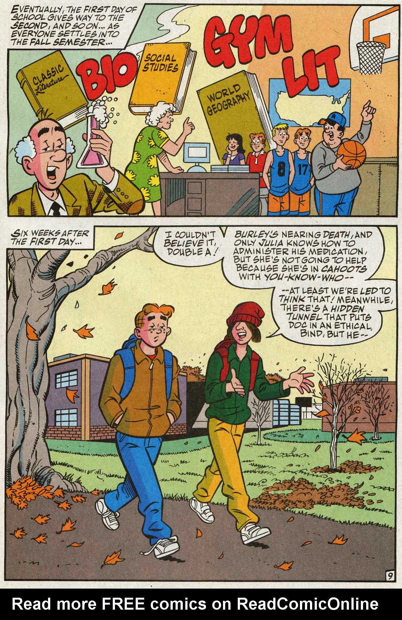 Read online Archie (1960) comic -  Issue #588 - 10