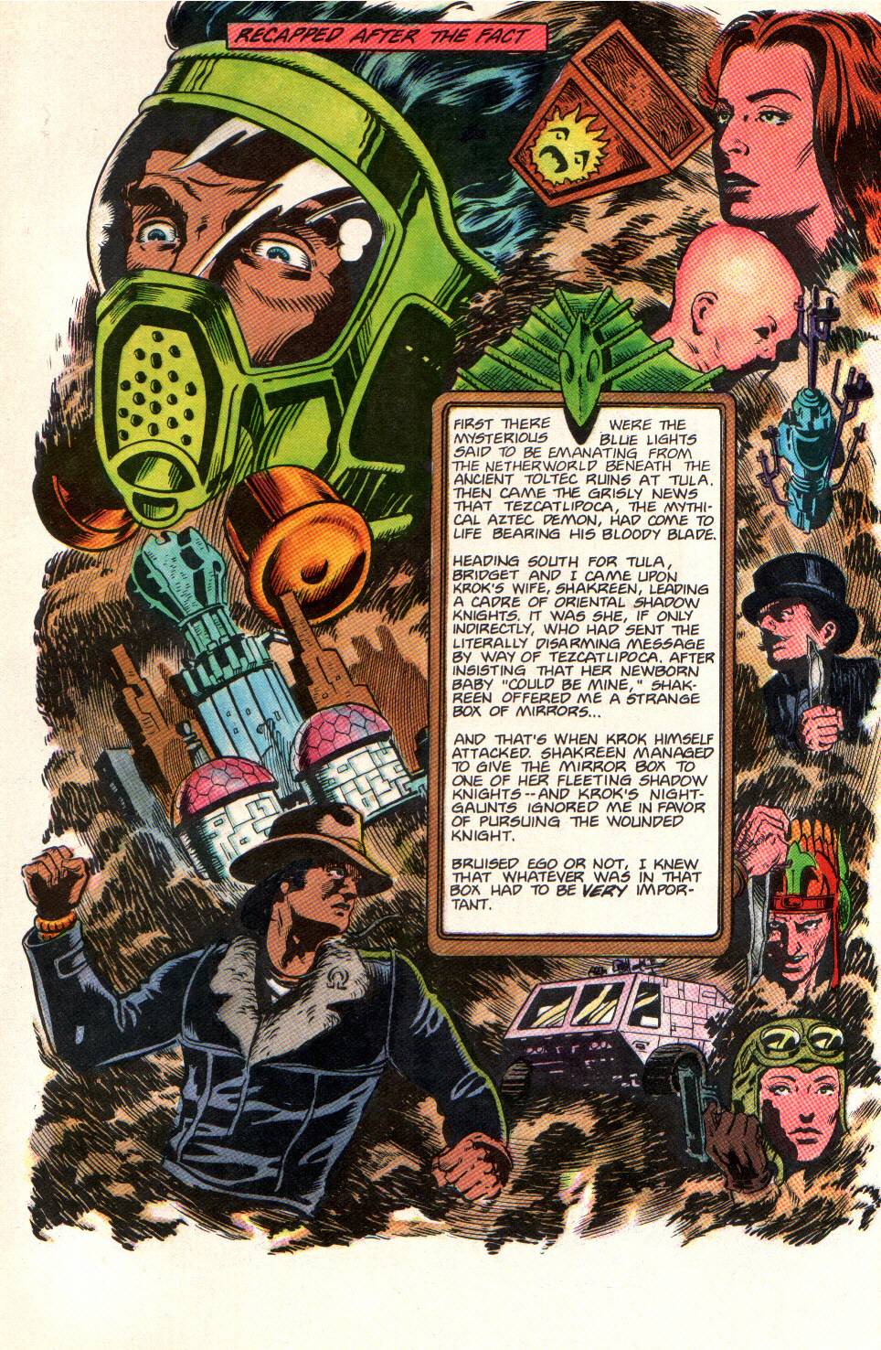 Read online Aztec Ace comic -  Issue #11 - 3