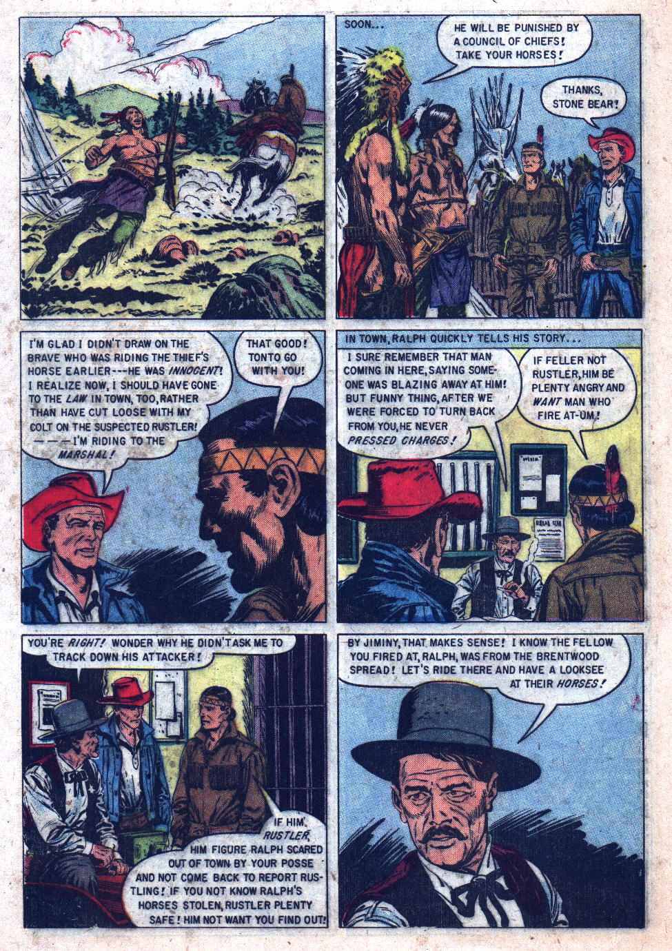 Read online Lone Ranger's Companion Tonto comic -  Issue #23 - 32