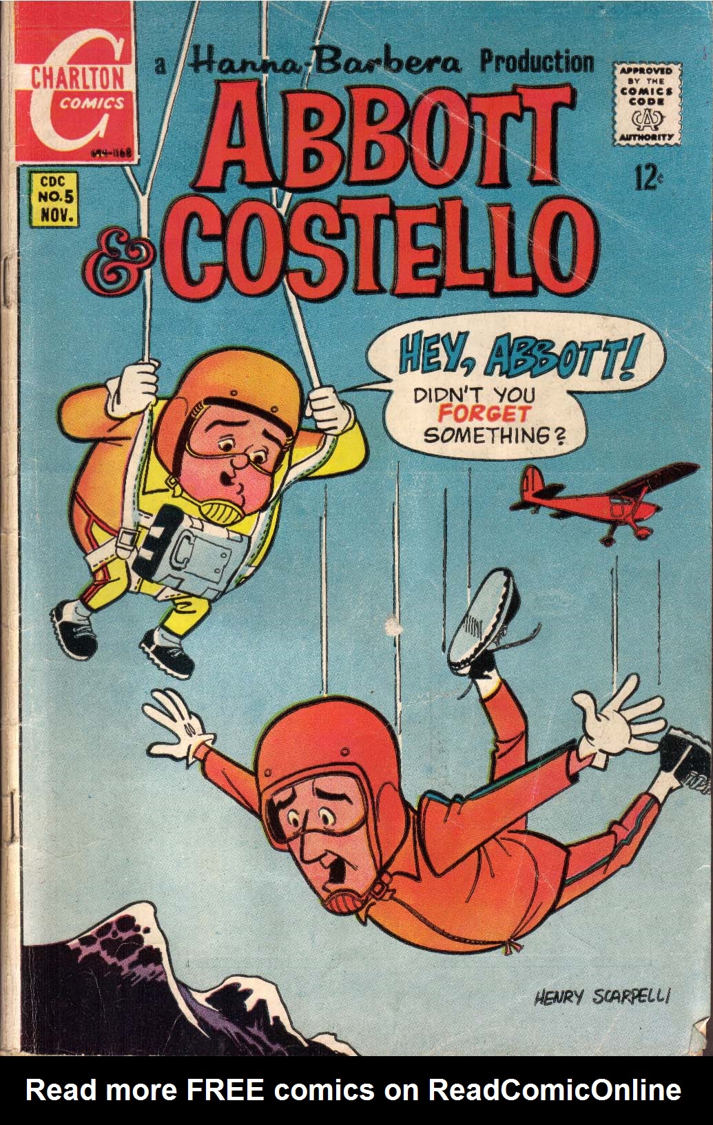 Read online Abbott & Costello comic -  Issue #5 - 1