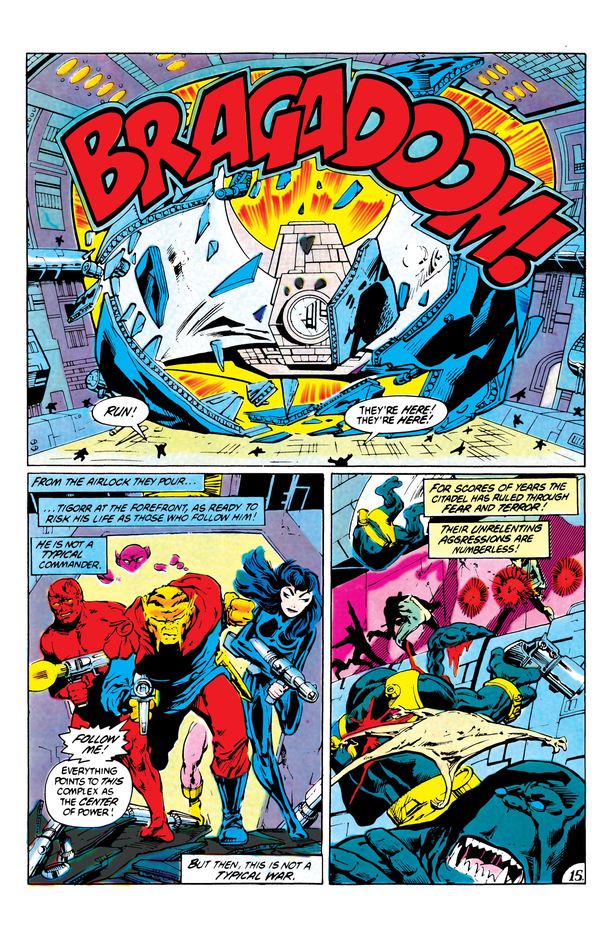 Read online The Omega Men (1983) comic -  Issue #6 - 16
