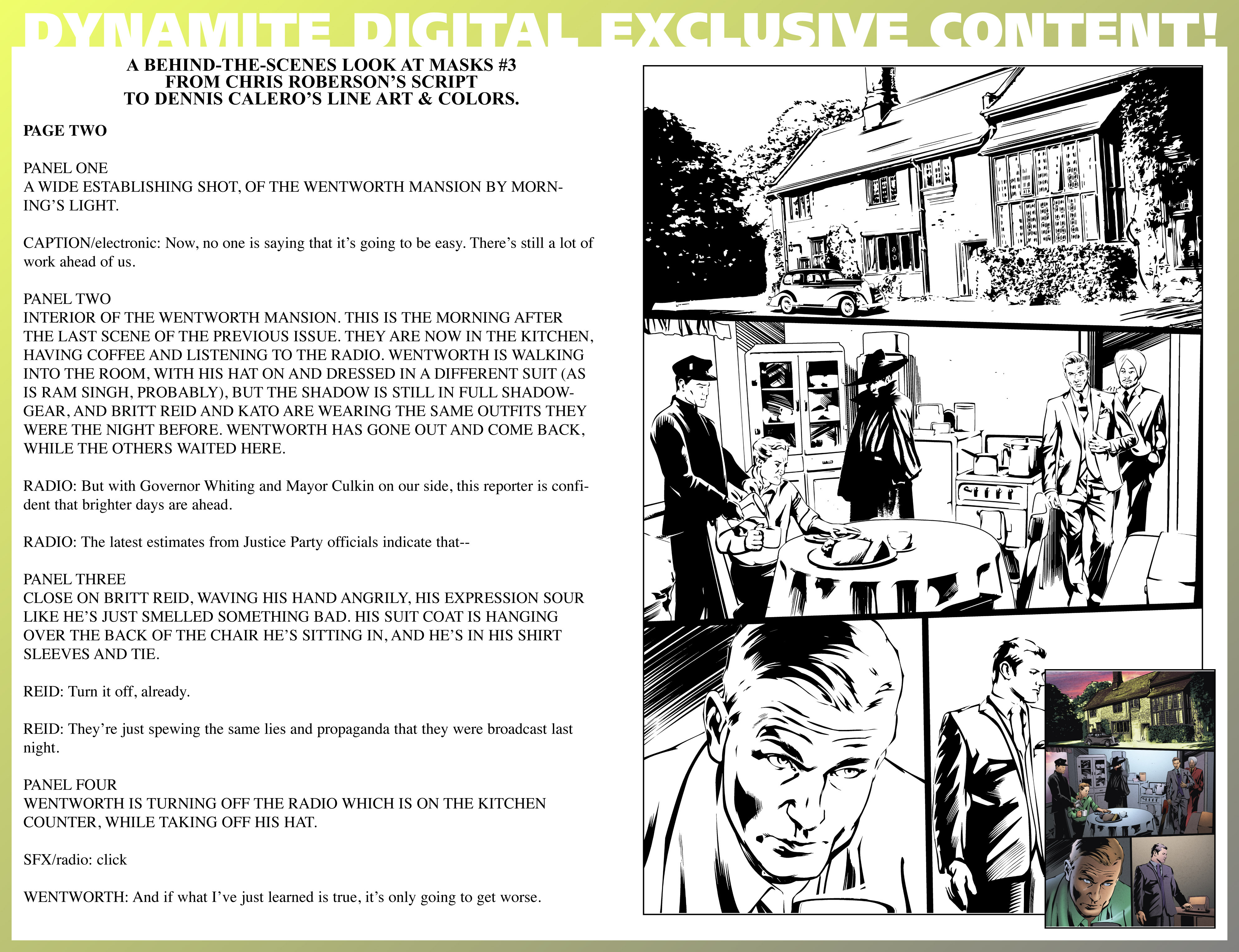 Read online Masks comic -  Issue #3 - 28