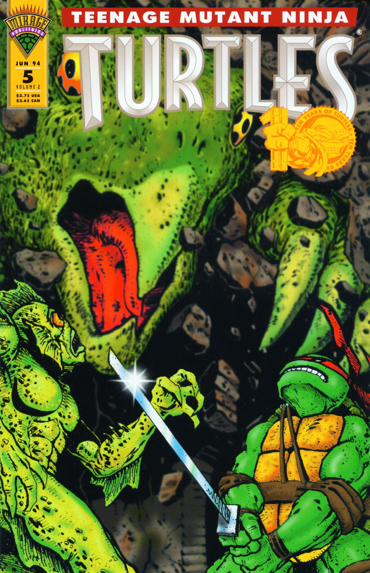 Read online Teenage Mutant Ninja Turtles (1993) comic -  Issue #5 - 1