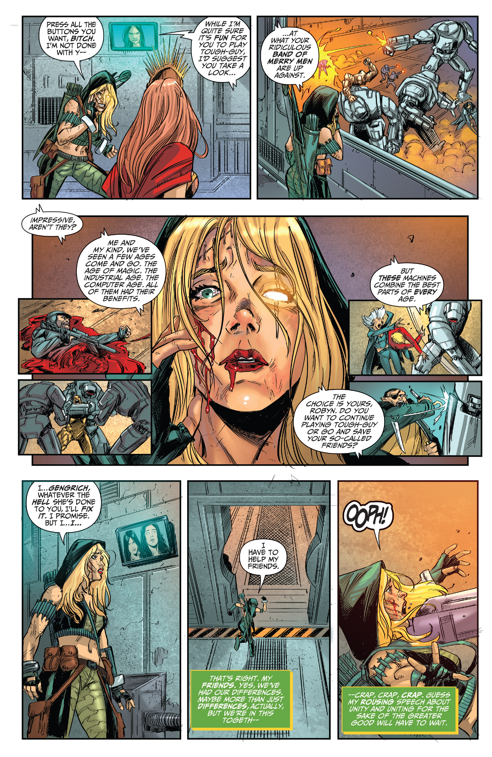 Read online Robyn Hood: Vigilante comic -  Issue #6 - 15
