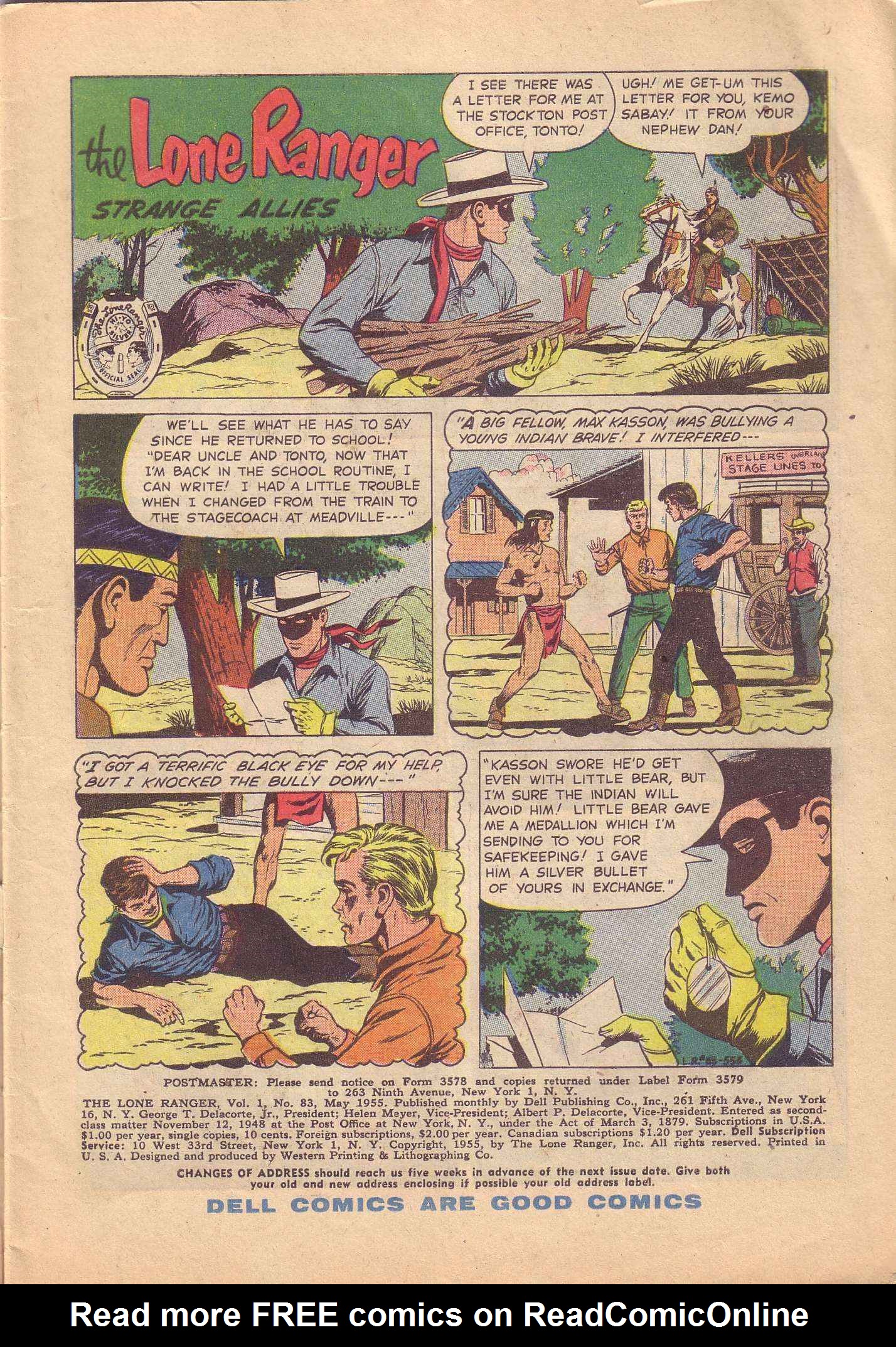 Read online The Lone Ranger (1948) comic -  Issue #83 - 3
