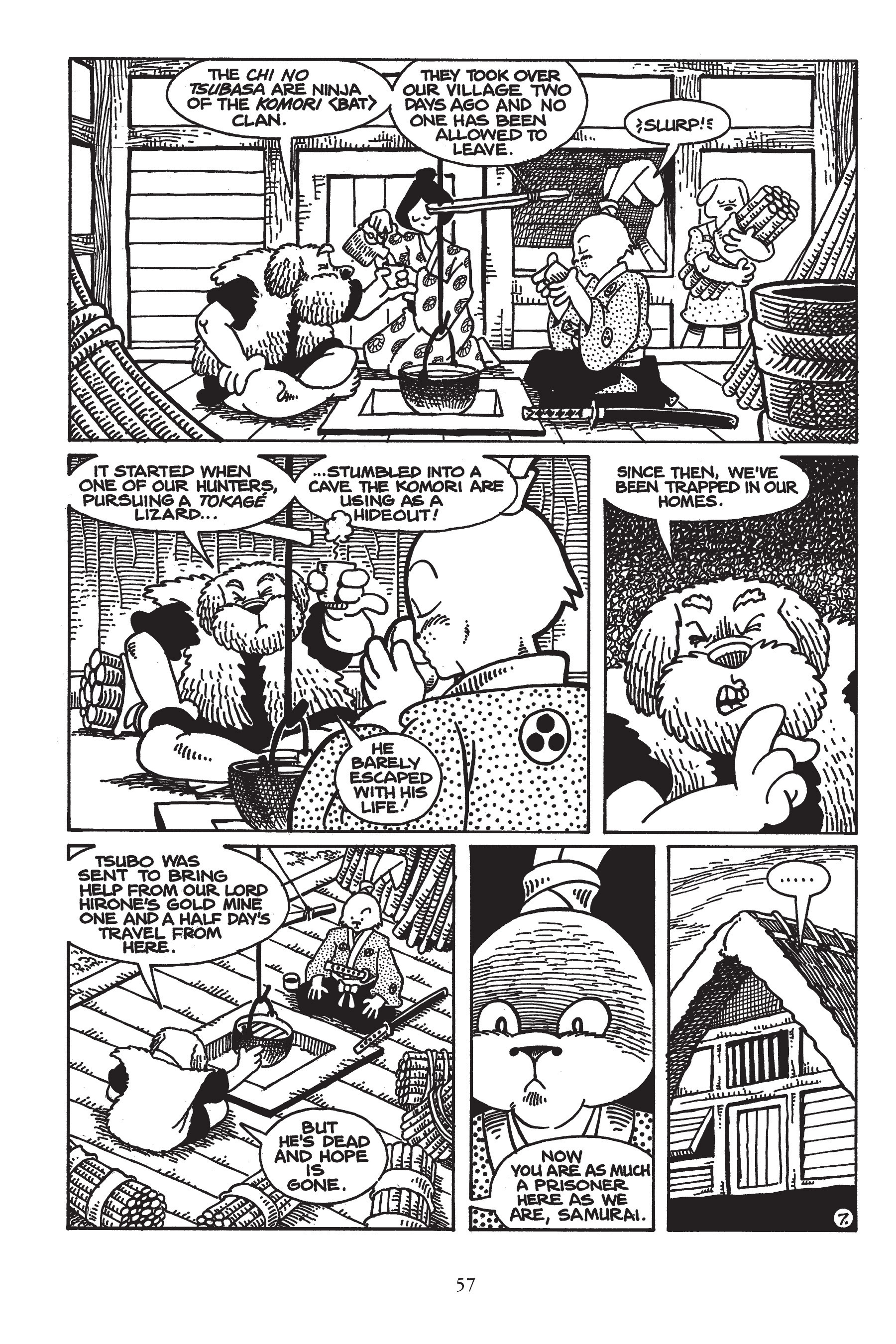 Read online Usagi Yojimbo (1987) comic -  Issue # _TPB 5 - 56