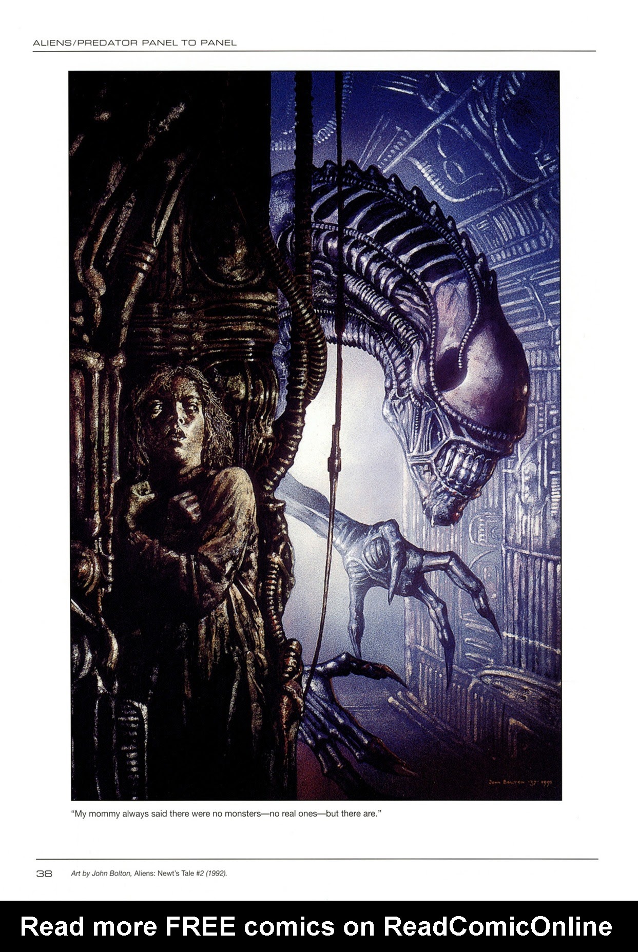 Read online Aliens/Predator: Panel to Panel comic -  Issue # TPB (Part 1) - 37