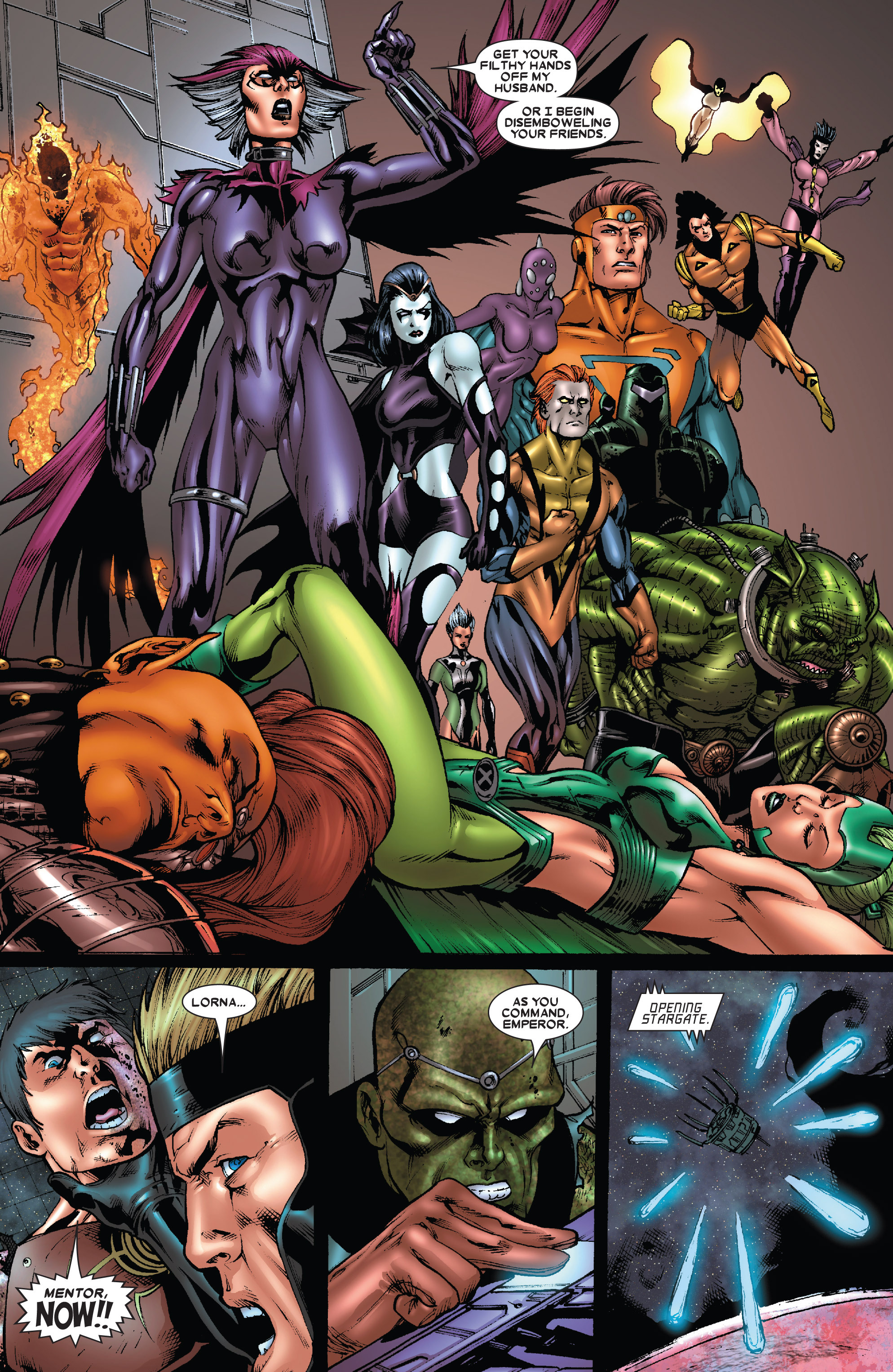 Read online X-Men: Emperor Vulcan comic -  Issue #5 - 18