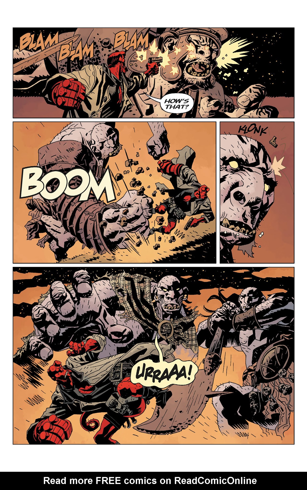 Read online Hellboy: The Wild Hunt comic -  Issue # TPB - 43