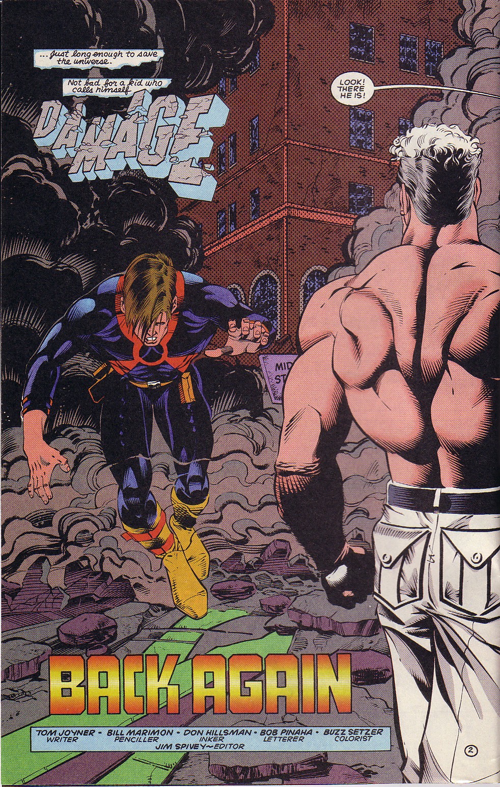 Read online Damage (1994) comic -  Issue #0 - 3