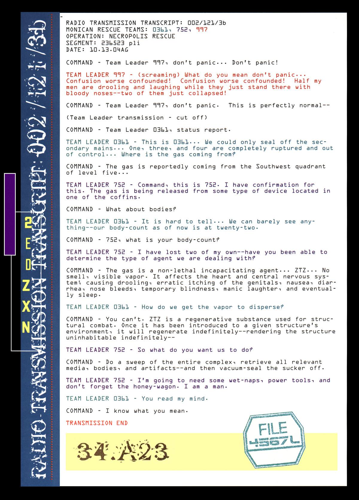 Read online Aeon Flux: The Herodotus File comic -  Issue # TPB - 32