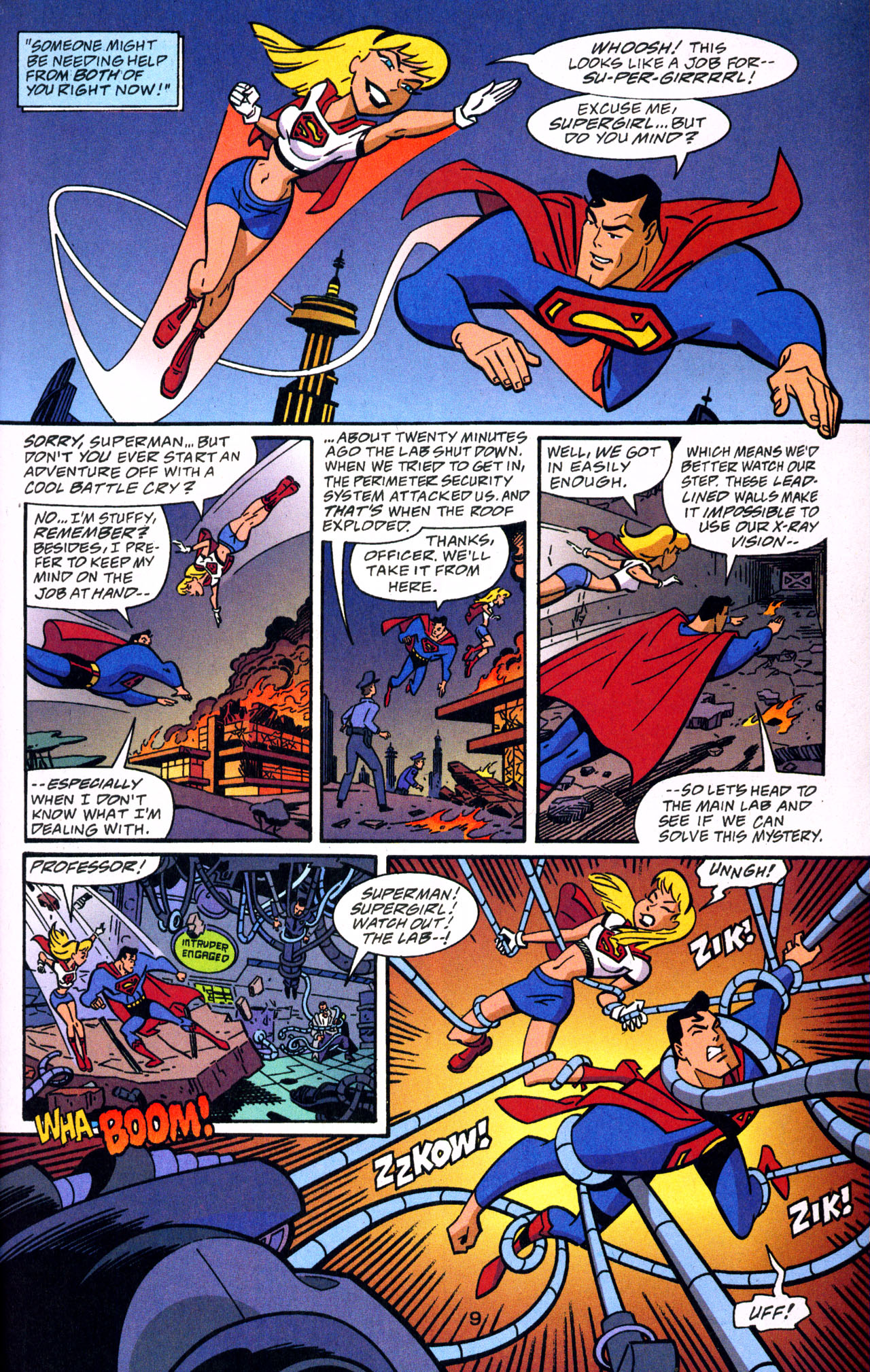 Superman Adventures Issue #39 #42 - English 10