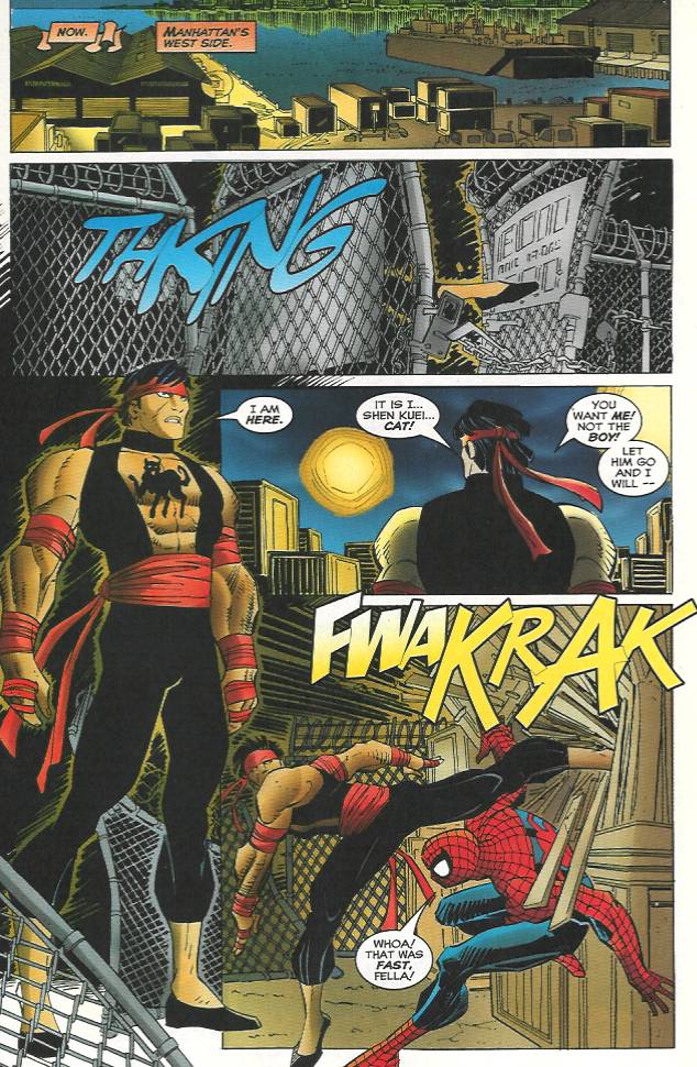 Read online Spider-Man (1990) comic -  Issue #81 - Shadow Of The Cat - 14
