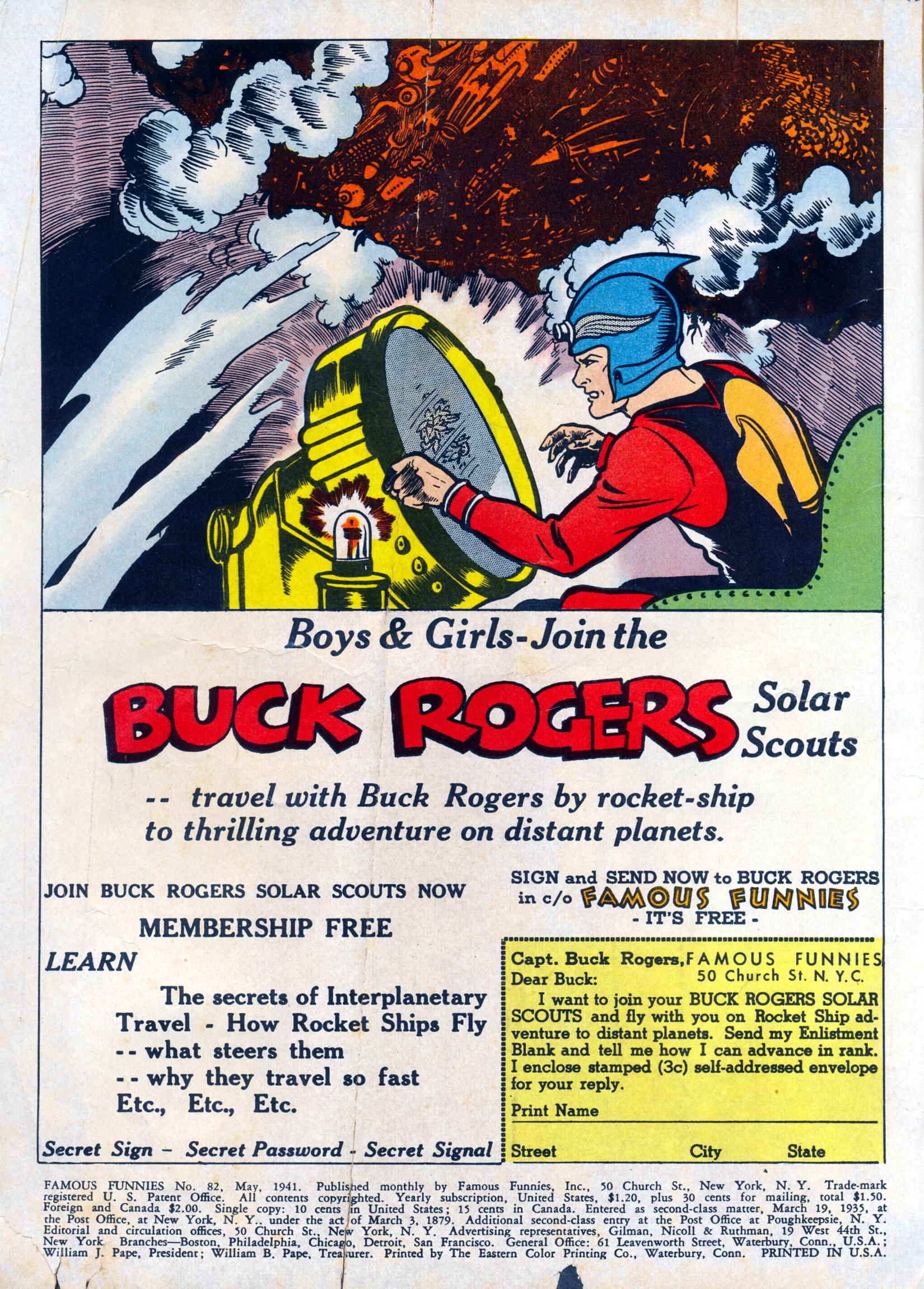 Read online Famous Funnies comic -  Issue #82 - 2