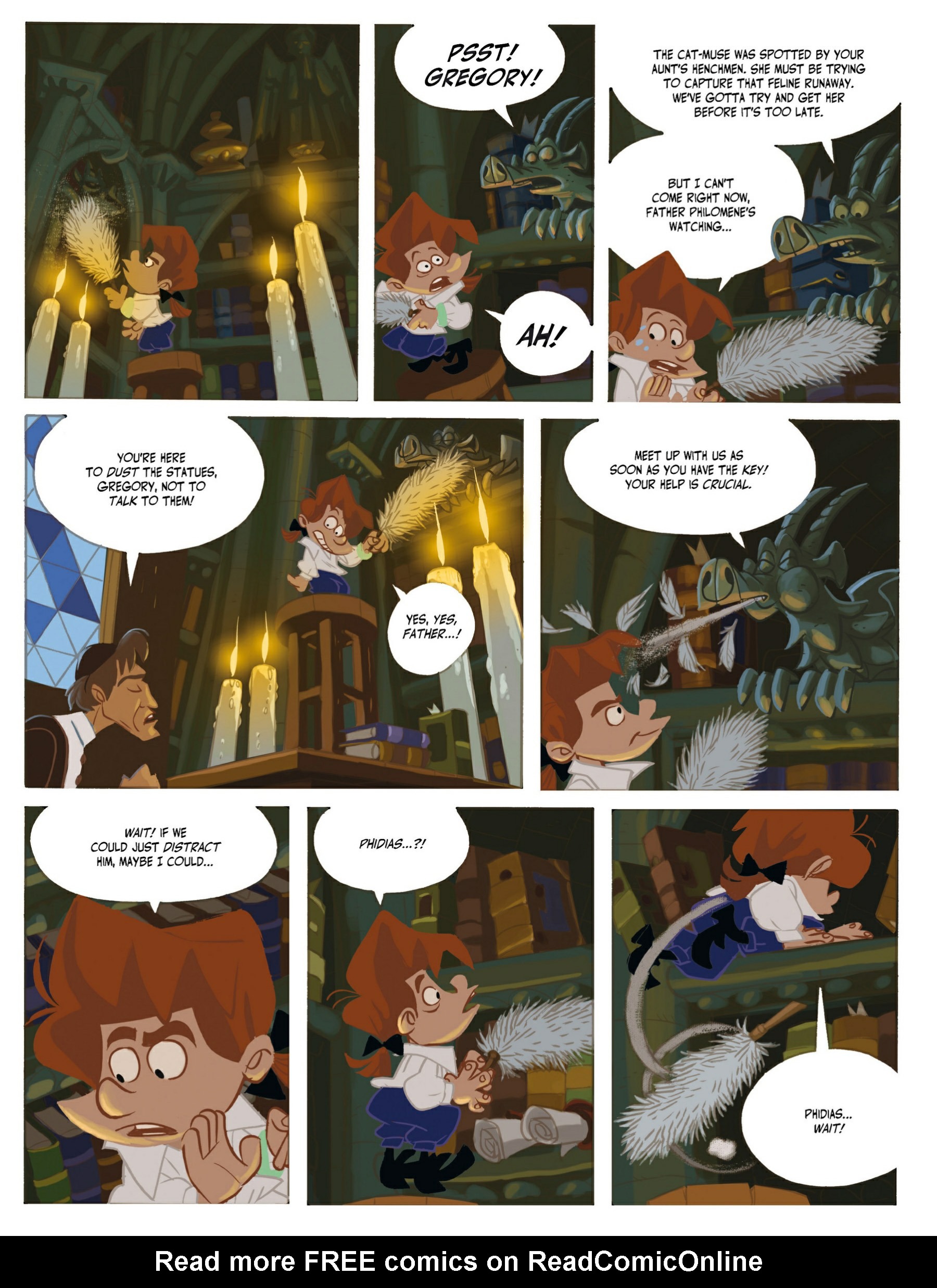 Read online Gregory and the Gargoyles comic -  Issue #2 - 23