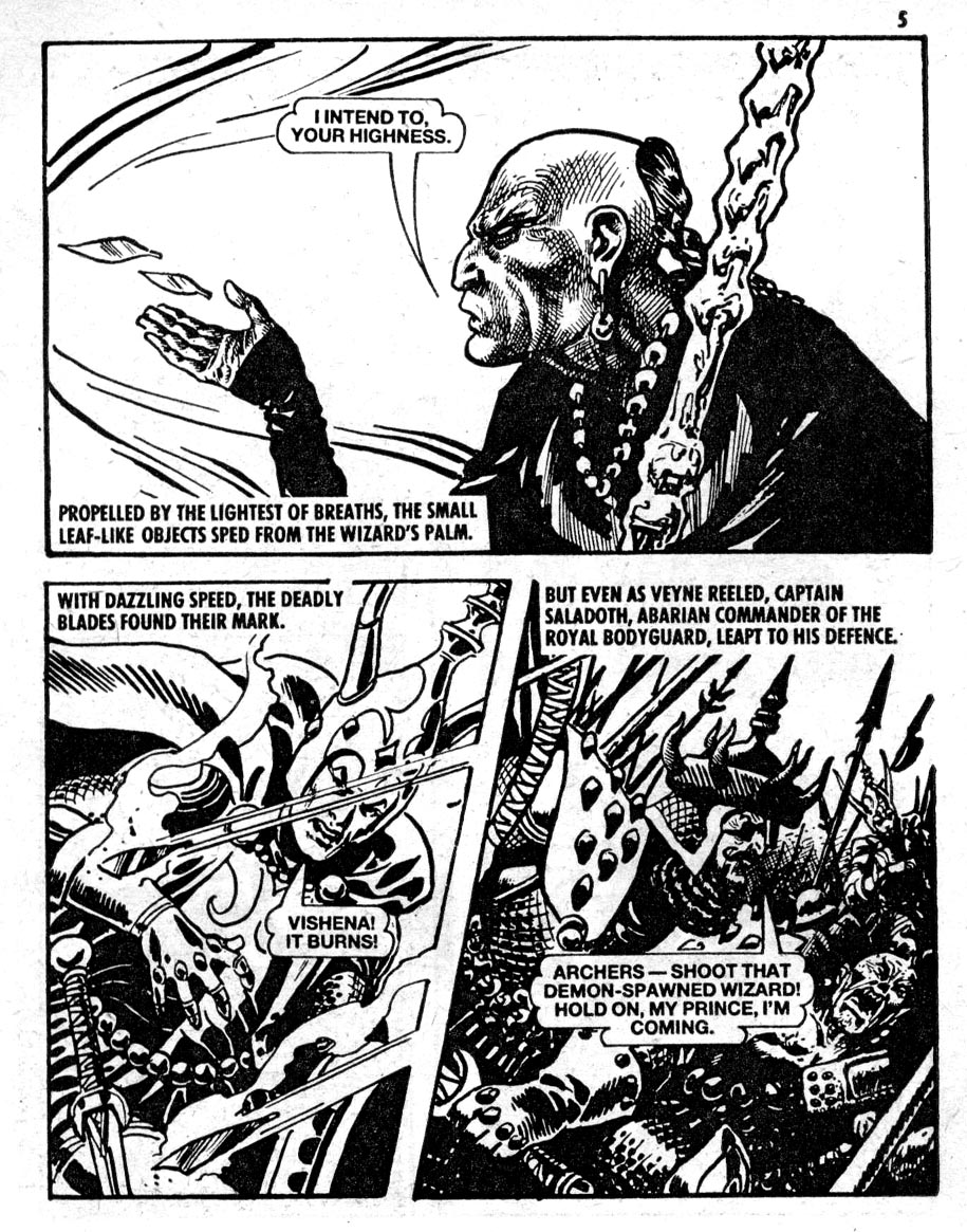 Read online Starblazer comic -  Issue #200 - 5