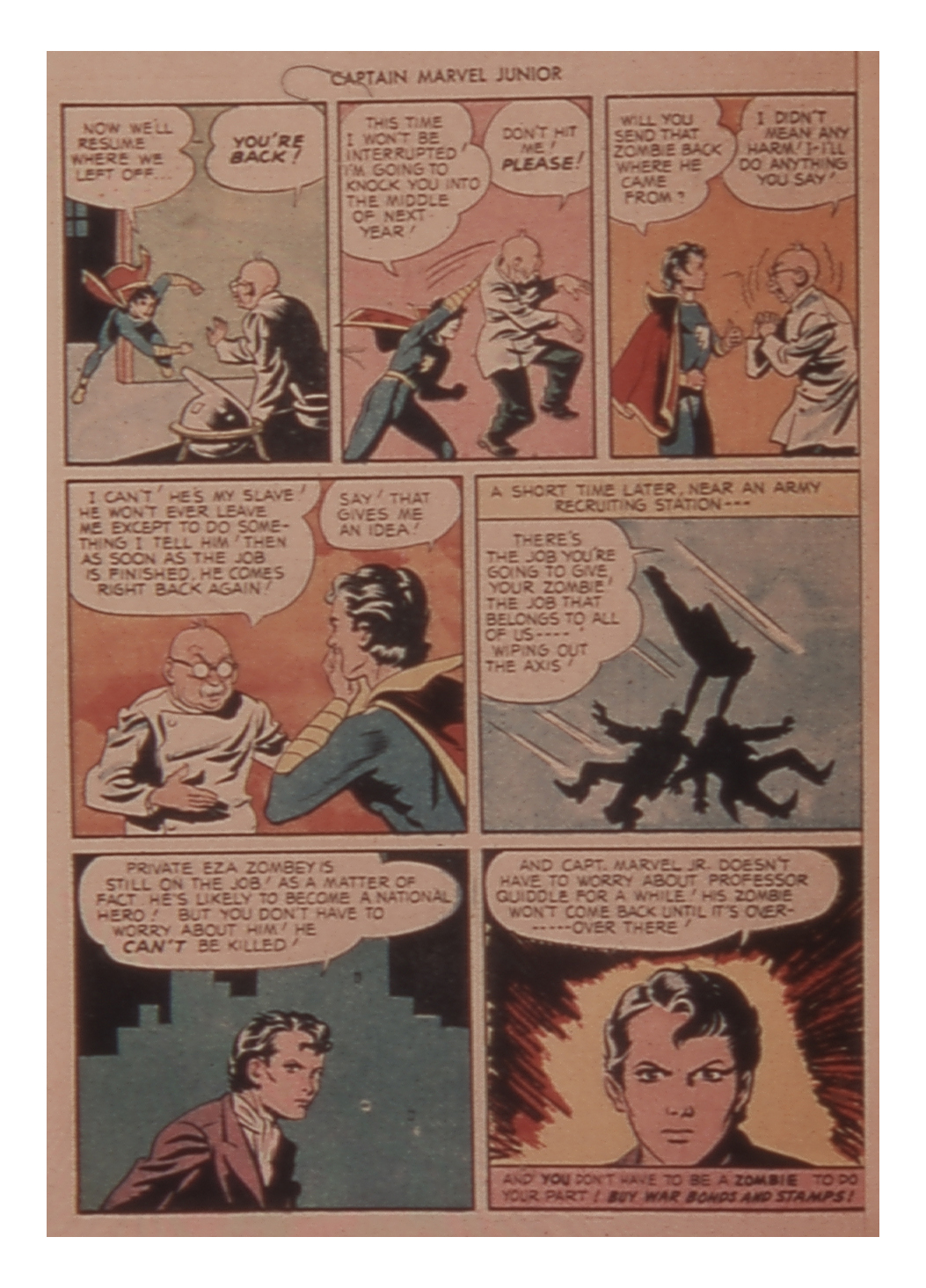 Read online Captain Marvel, Jr. comic -  Issue #12 - 30