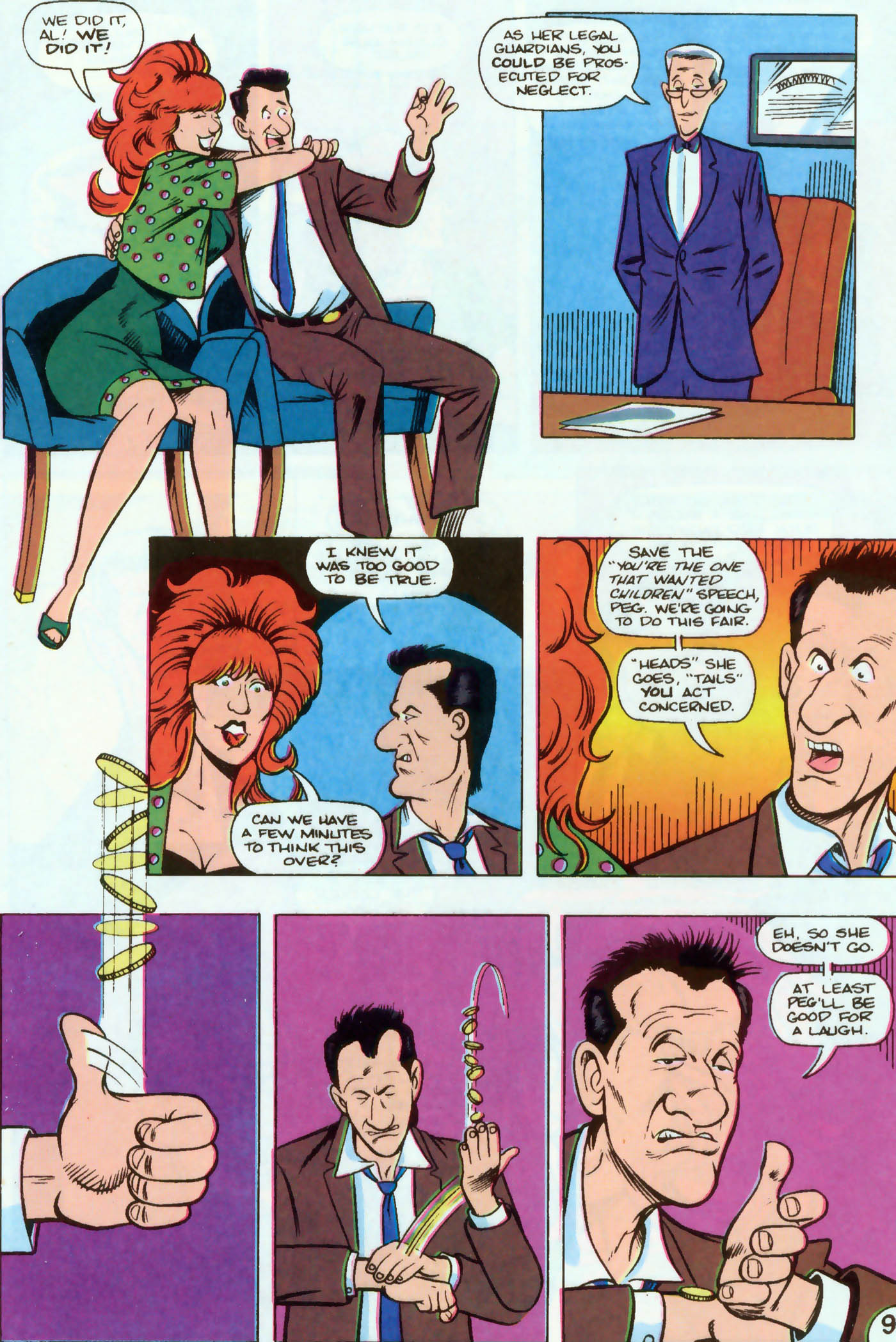 Read online Married... with Children (1990) comic -  Issue #3 - 10