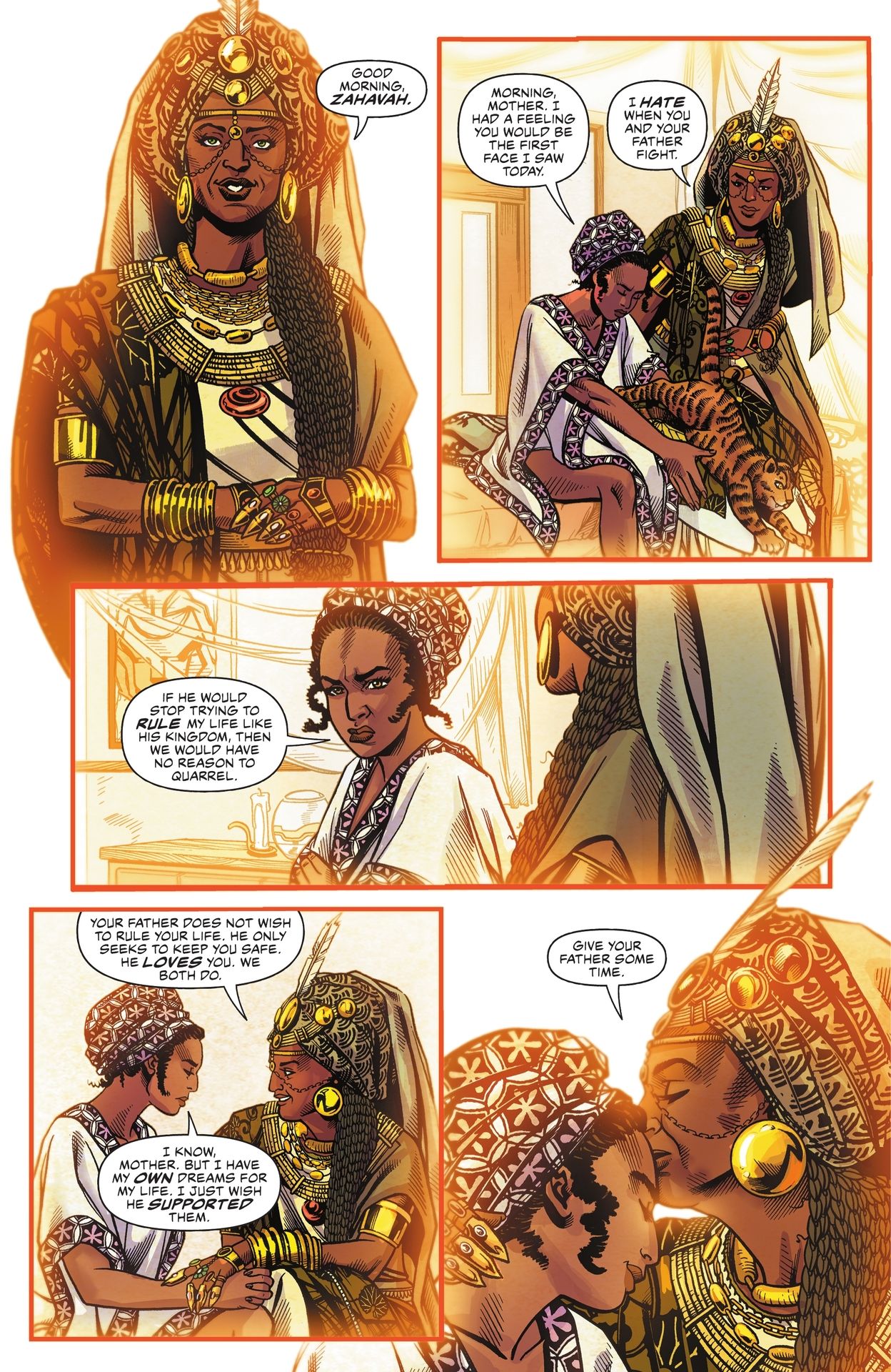 Read online Nubia: Queen of the Amazons comic -  Issue #2 - 5
