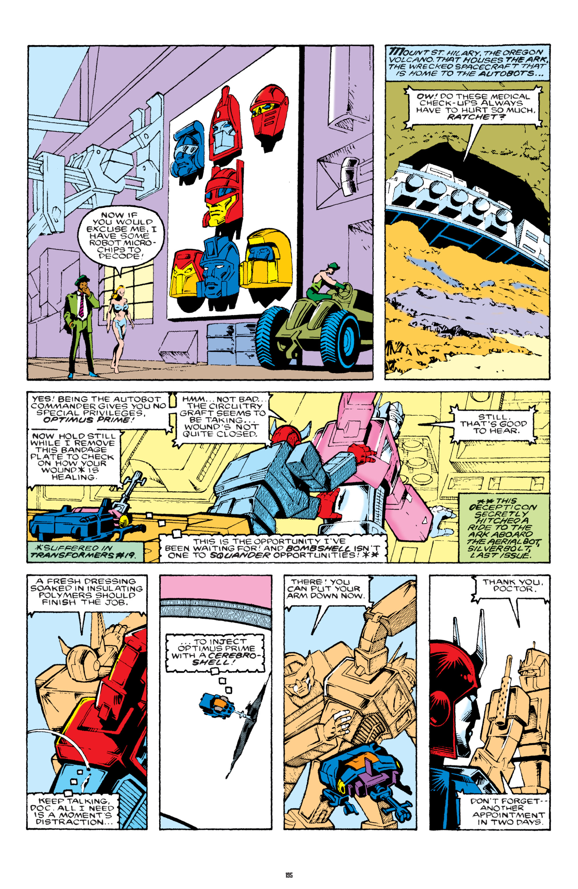 Read online The Transformers Classics comic -  Issue # TPB 2 - 196