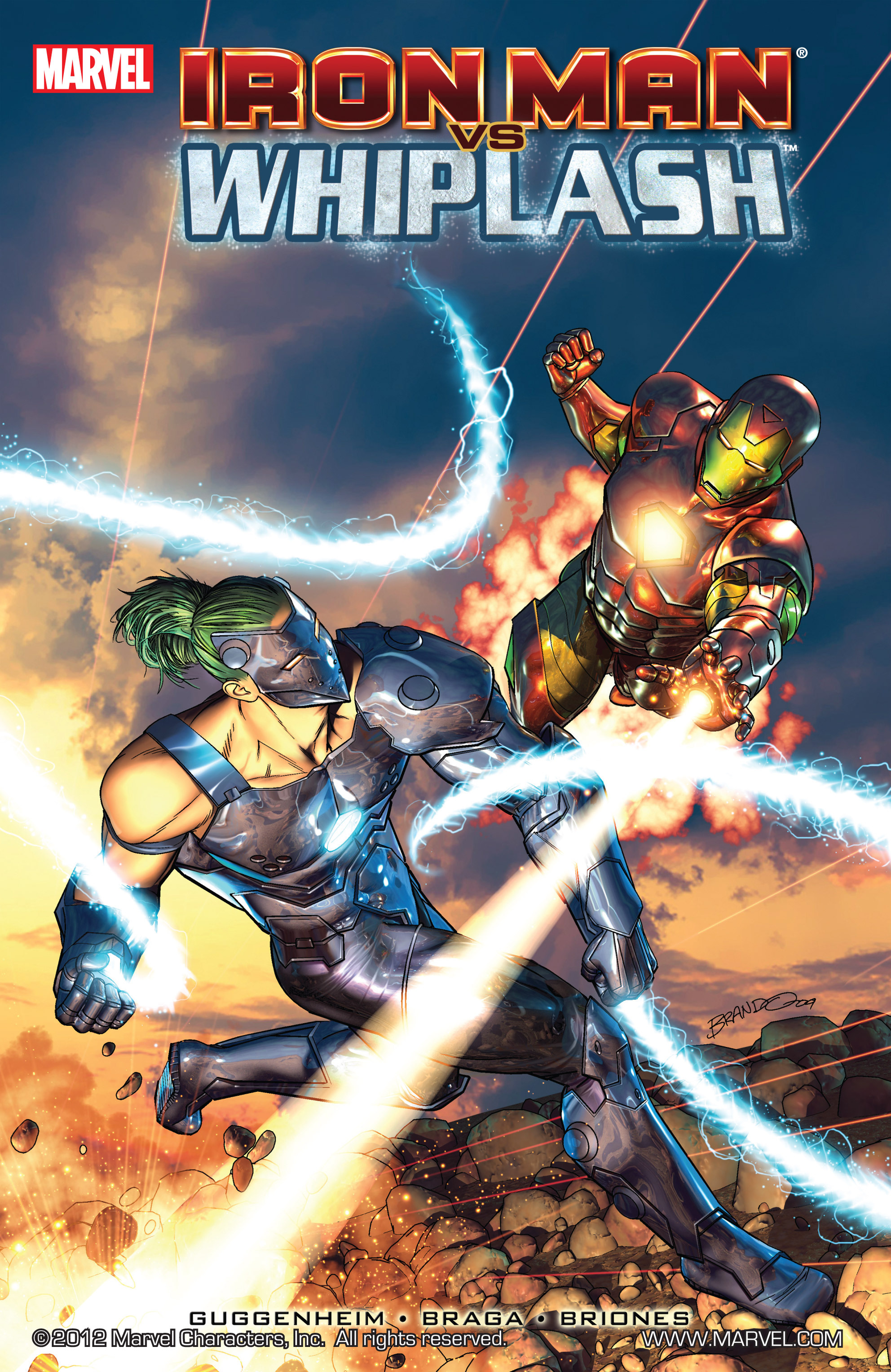 Read online Iron Man vs. Whiplash comic -  Issue # _TPB - 1