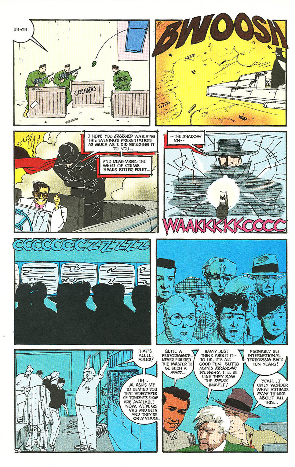 Read online The Shadow (1987) comic -  Issue #11 - 28