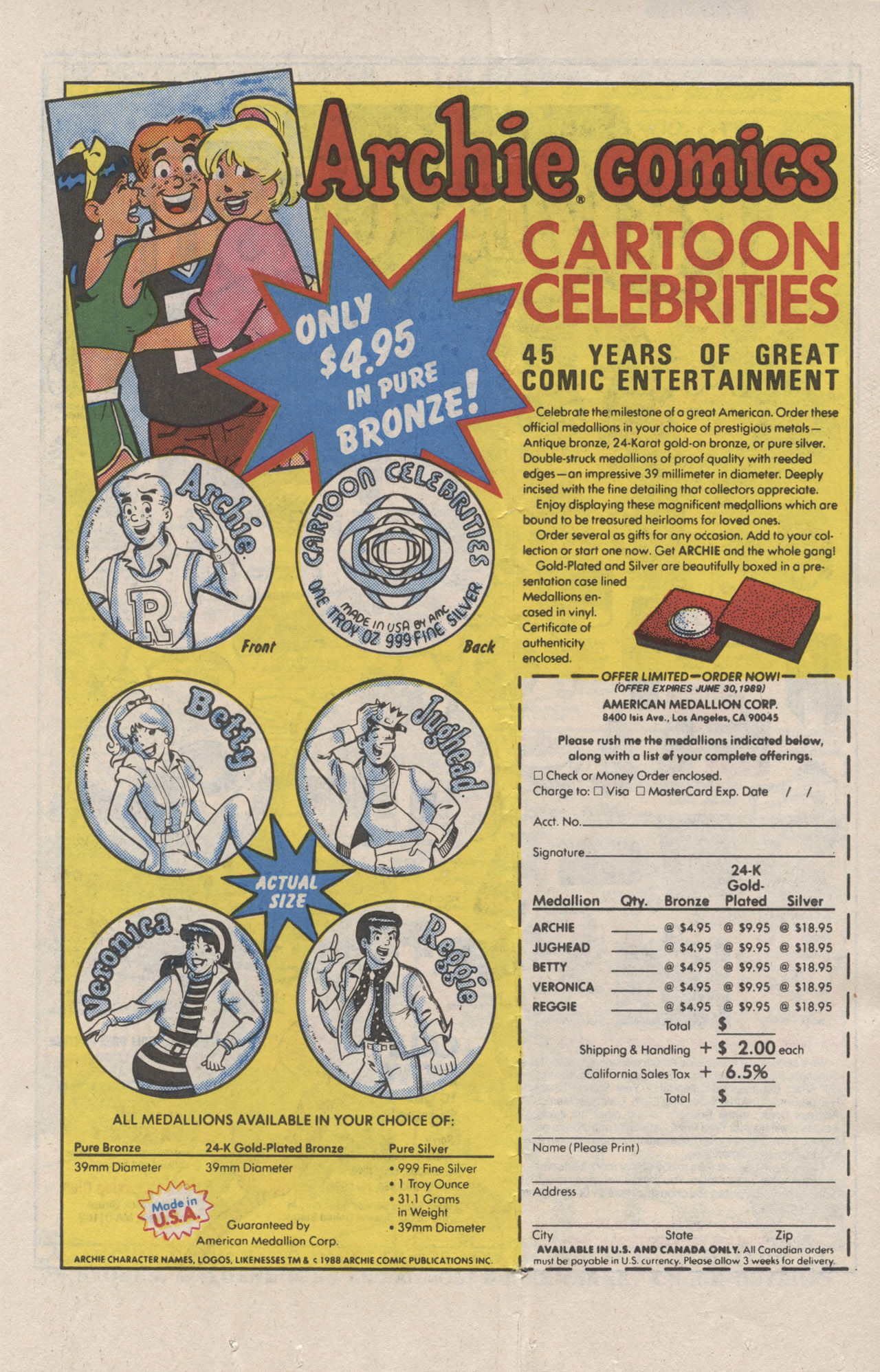 Read online Archie's Pals 'N' Gals (1952) comic -  Issue #199 - 11