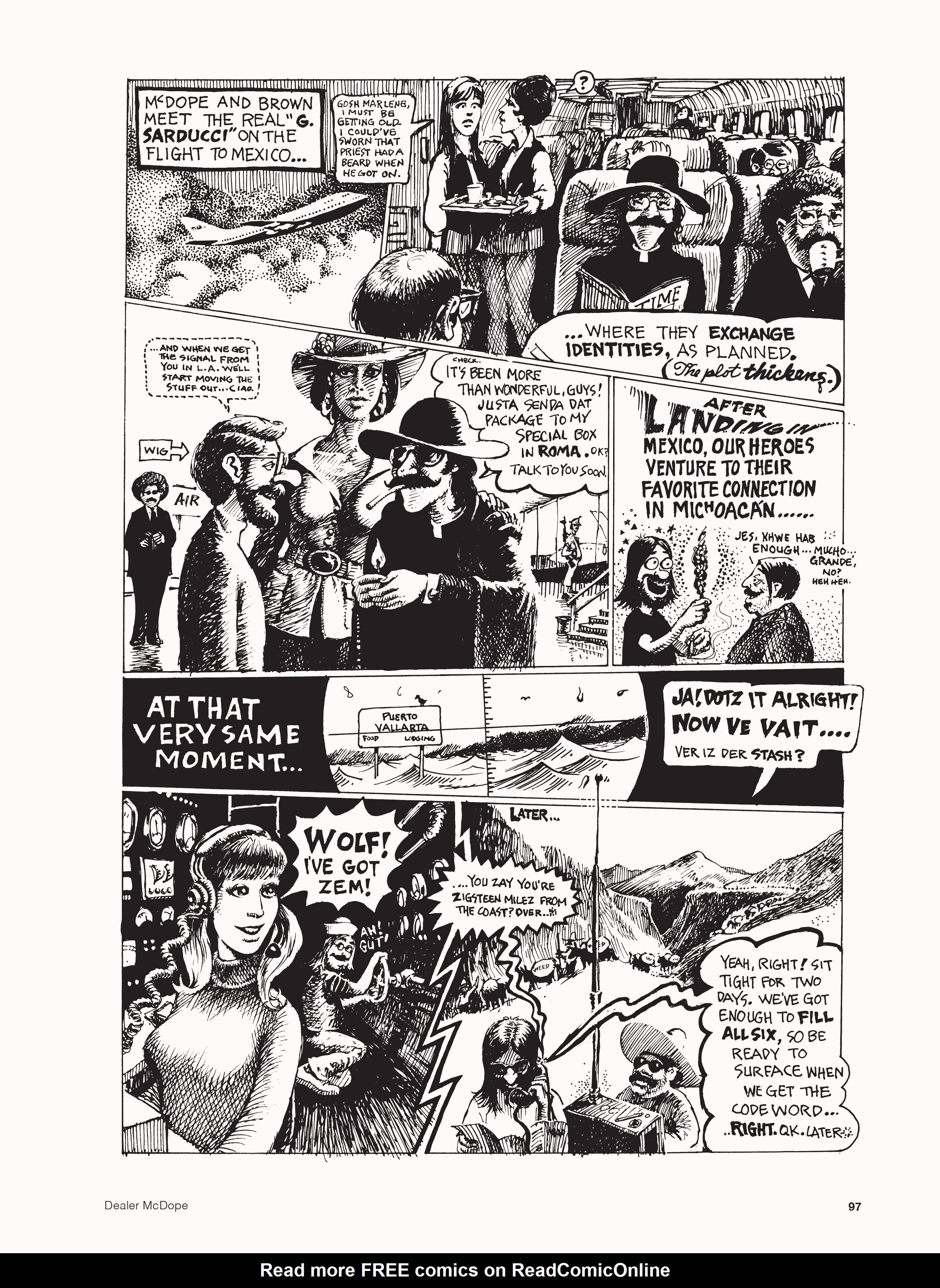 Read online Dave Sheridan: Life with Dealer McDope, the Leather Nun, and the Fabulous Furry Freak Brothers comic -  Issue # TPB (Part 2) - 9