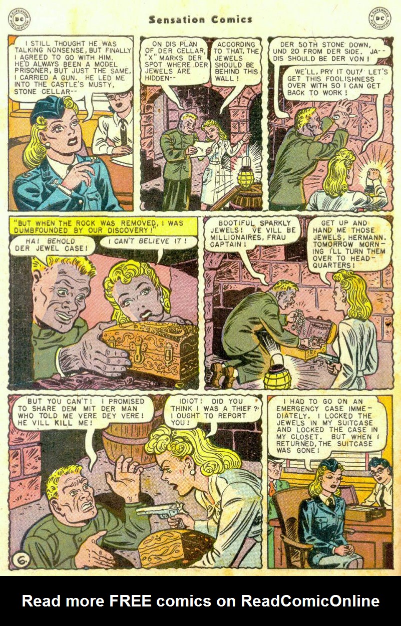Read online Sensation (Mystery) Comics comic -  Issue #74 - 8