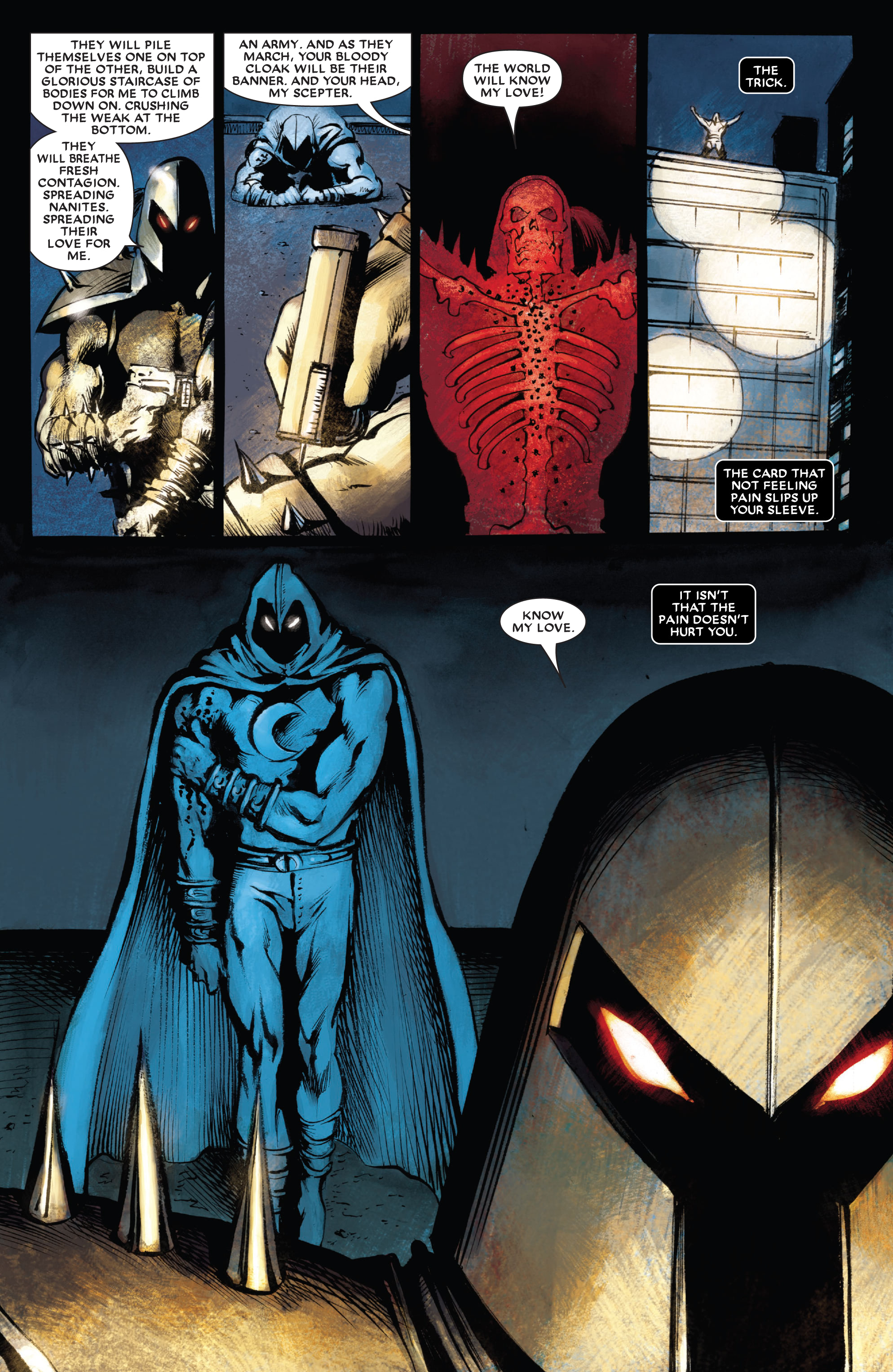 Read online Moon Knight by Huston, Benson & Hurwitz Omnibus comic -  Issue # TPB (Part 6) - 25