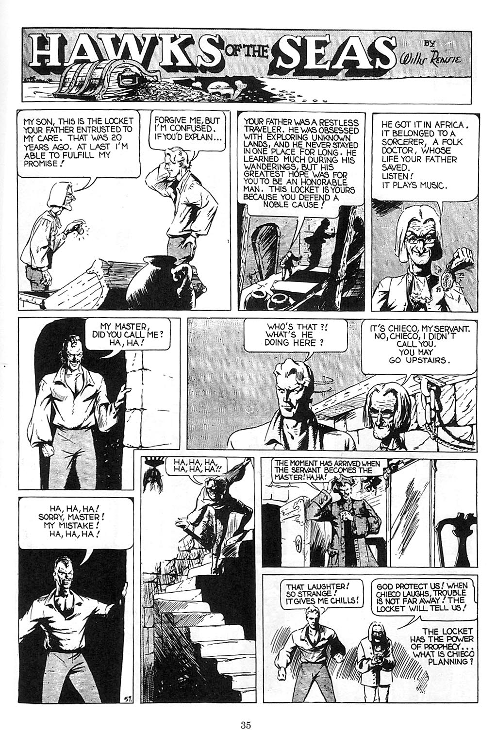 Read online Will Eisner's Hawks of the Seas comic -  Issue # TPB - 36