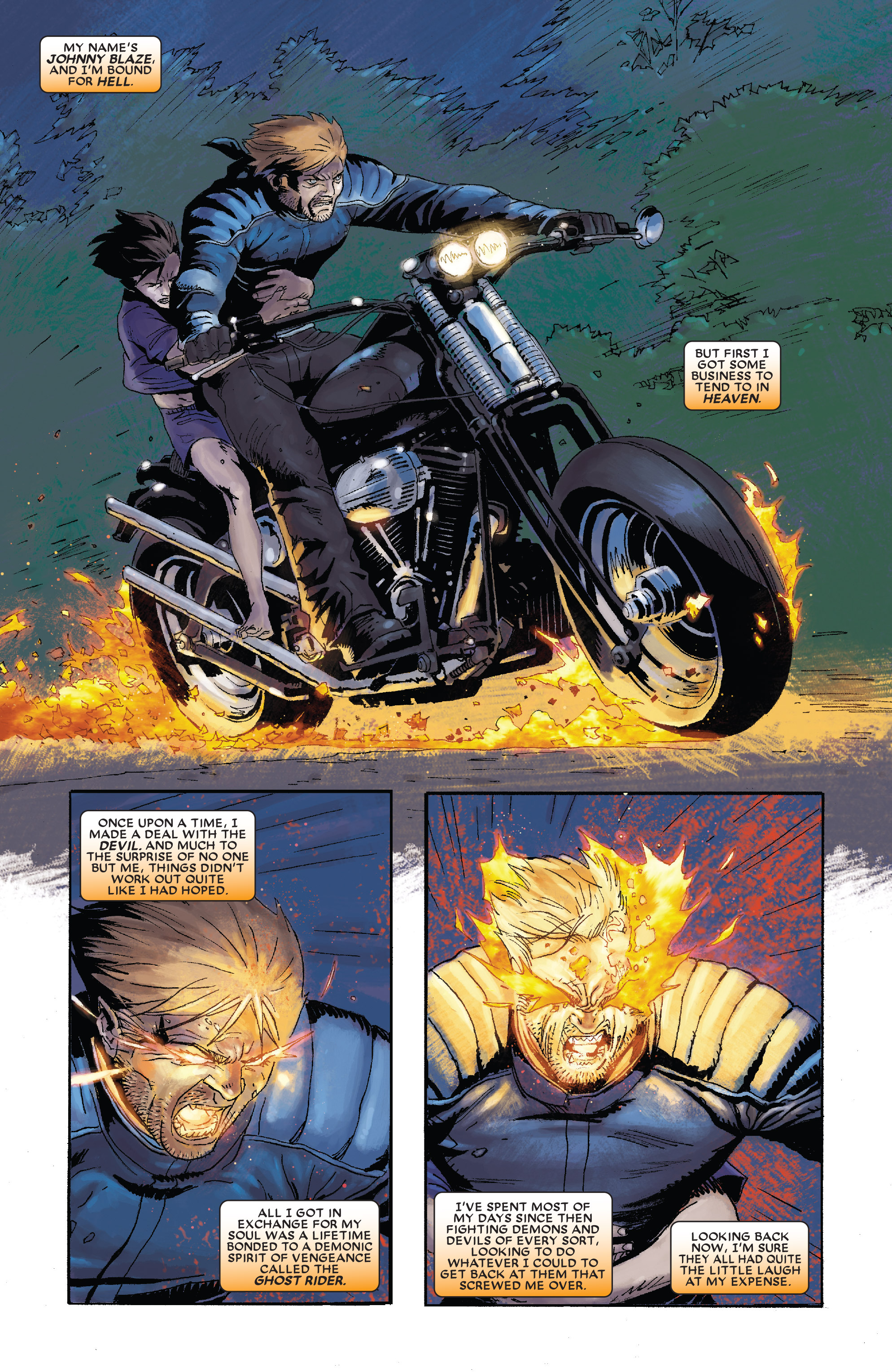 Read online Ghost Rider: The War For Heaven comic -  Issue # TPB 1 (Part 2) - 8