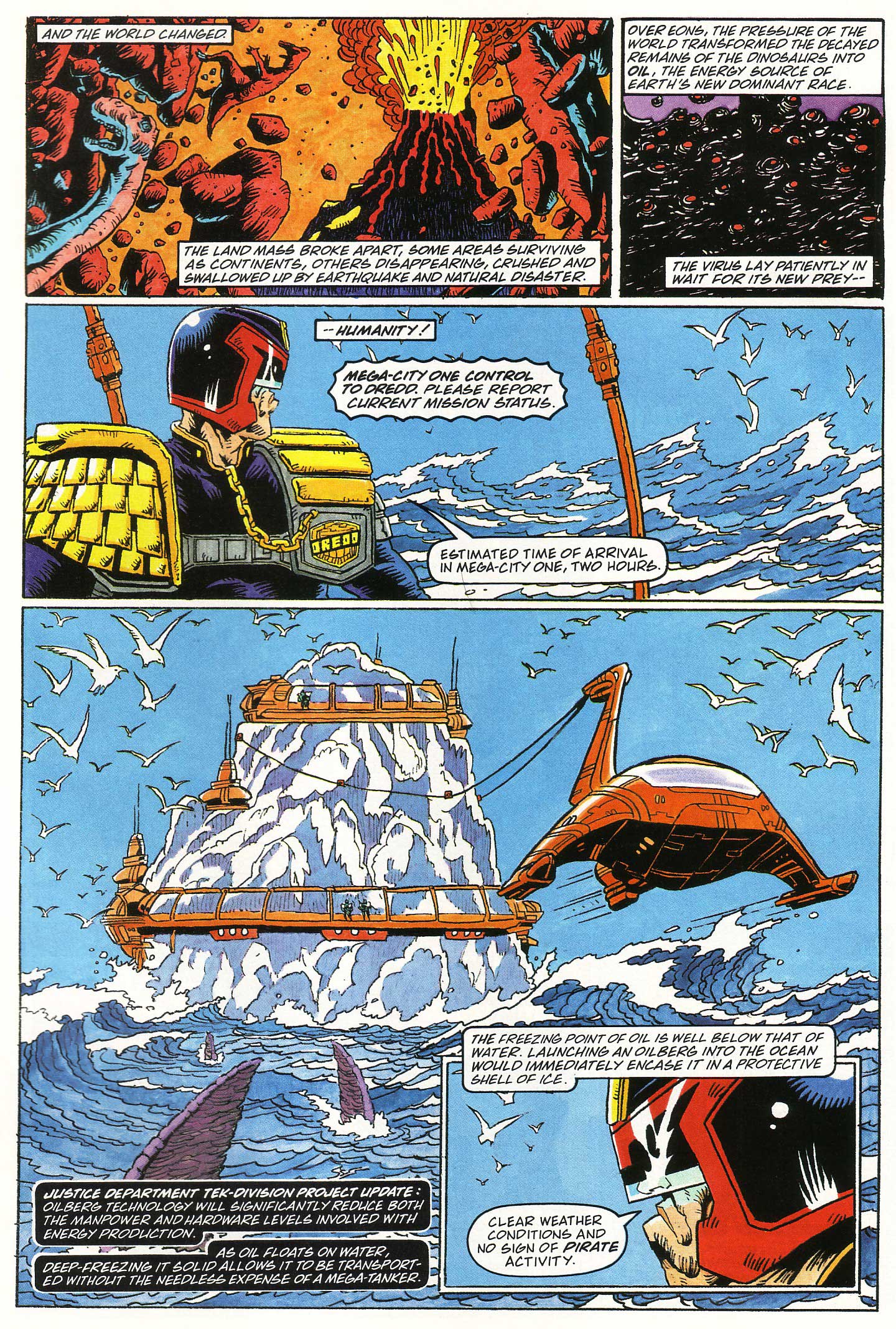 Read online Judge Dredd Lawman of the Future comic -  Issue #13 - 5