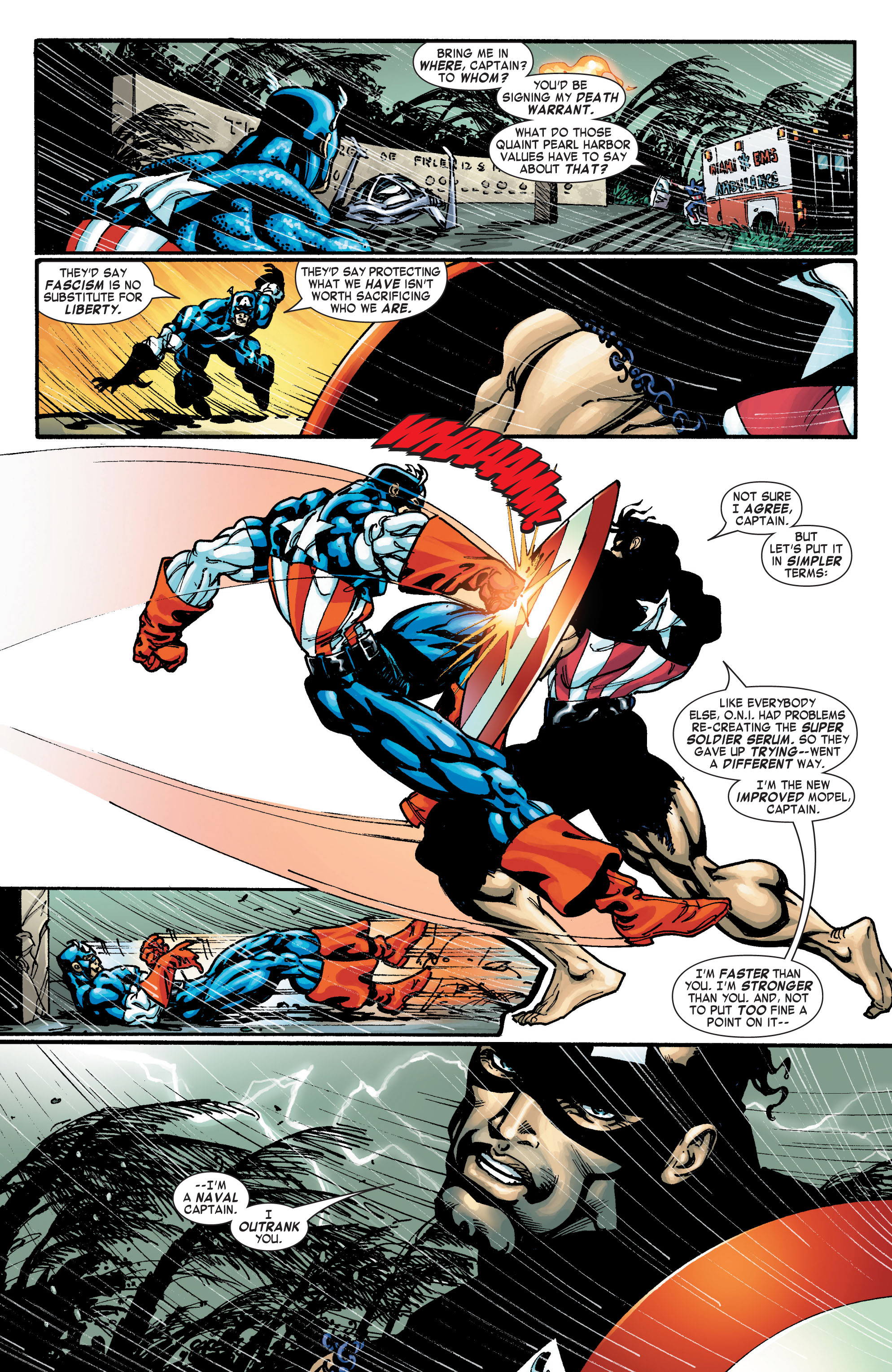 Read online Captain America & the Falcon comic -  Issue #4 - 16
