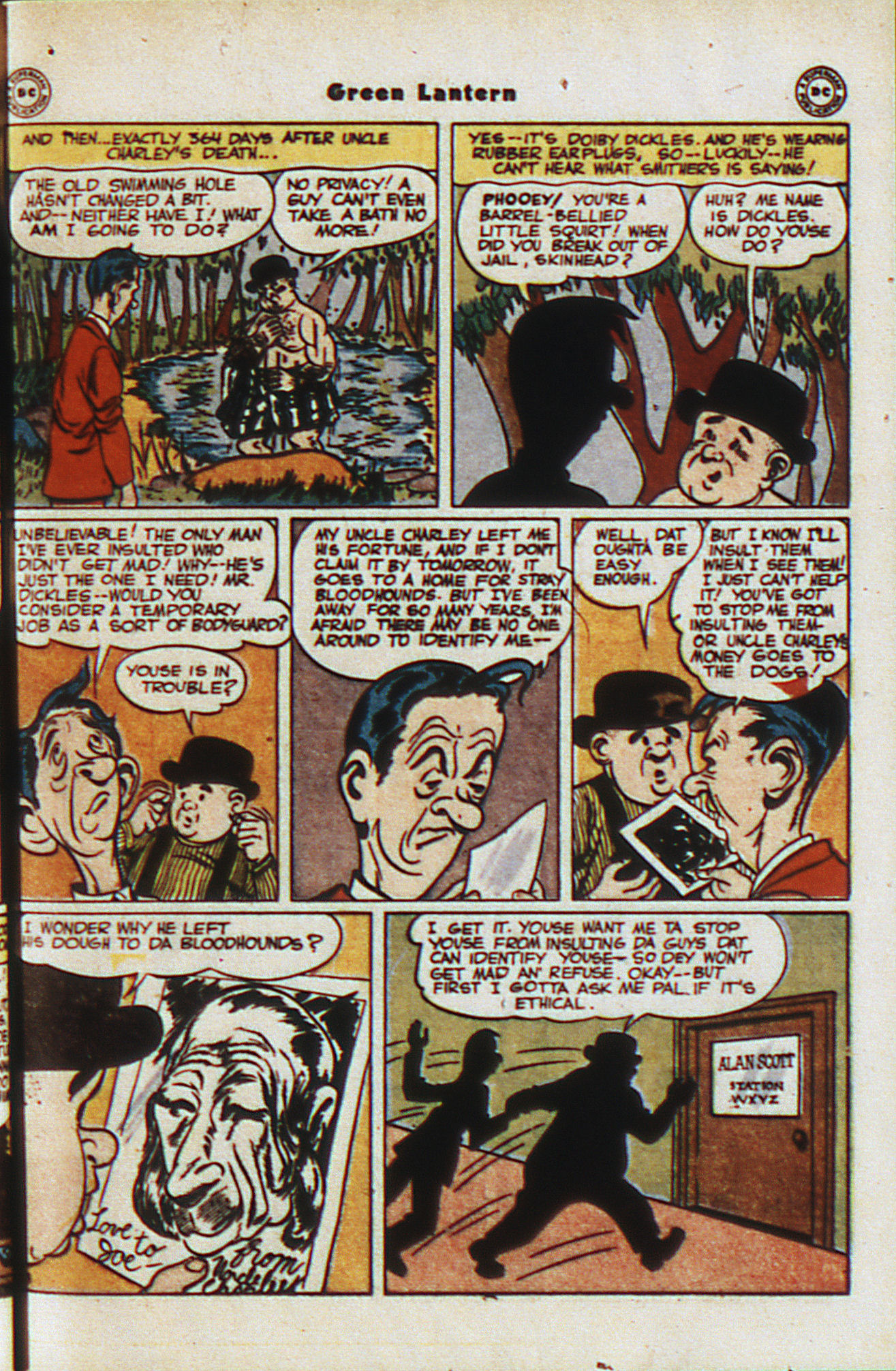 Read online Green Lantern (1941) comic -  Issue #22 - 20