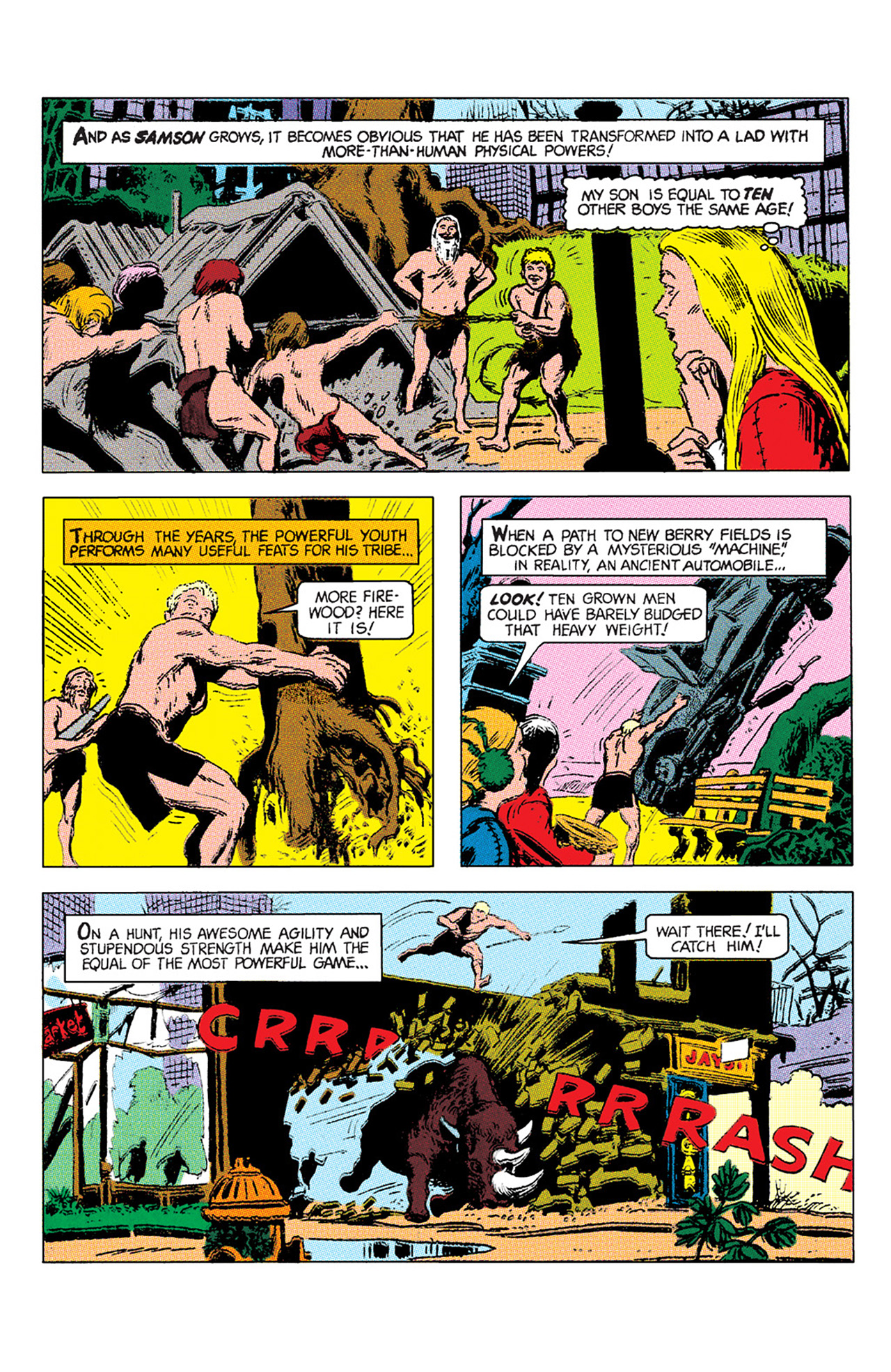 Read online Mighty Samson comic -  Issue #1 - 28