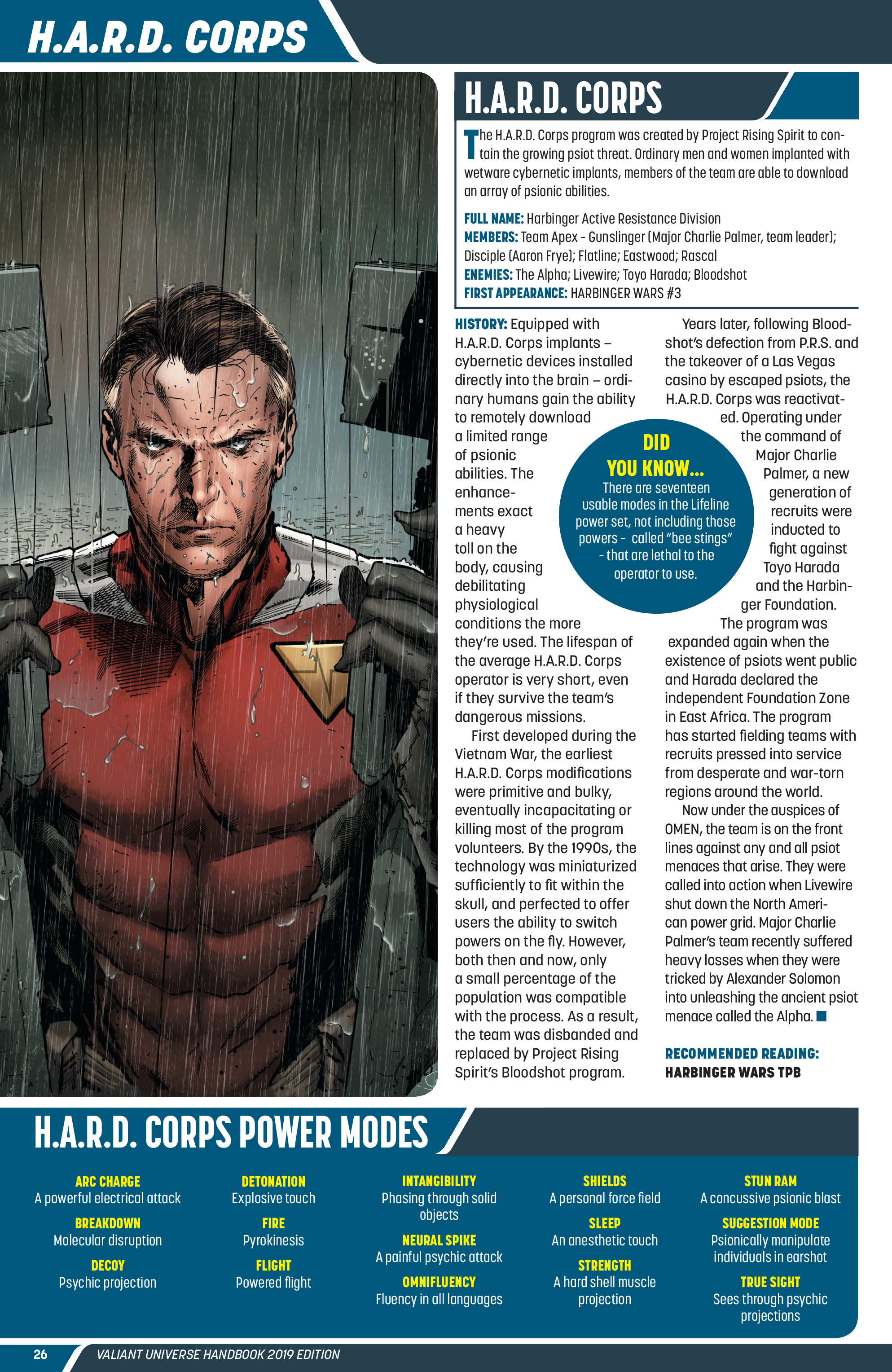 Read online Valiant Universe Handbook 2019 Edition comic -  Issue # Full - 28