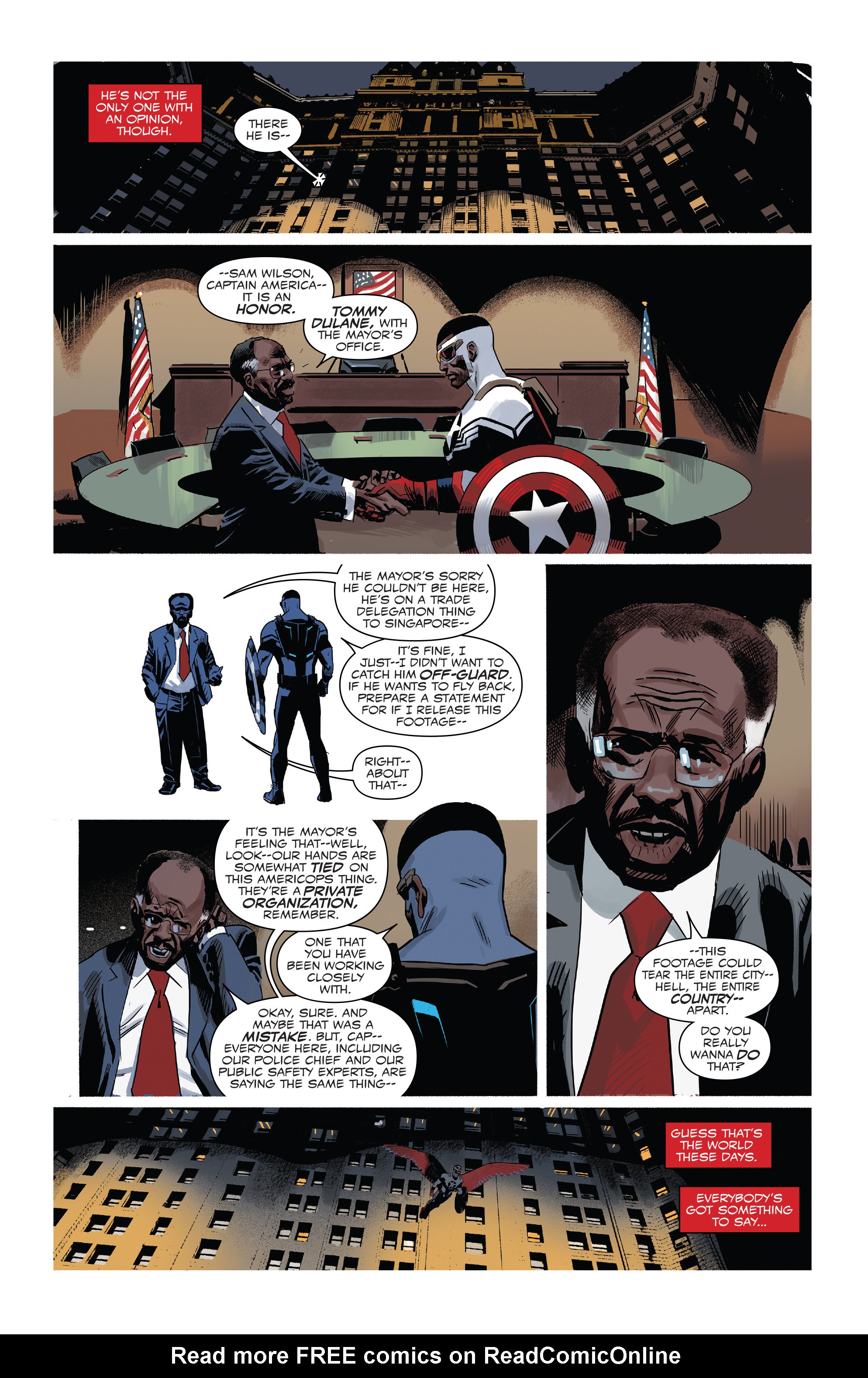 Read online Captain America: Sam Wilson comic -  Issue #18 - 17