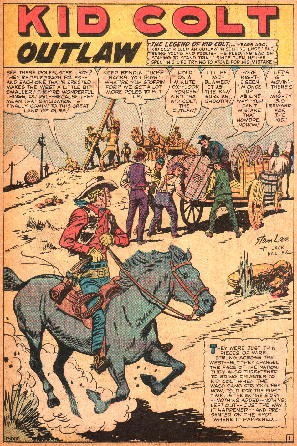 Read online Kid Colt Outlaw comic -  Issue #85 - 3