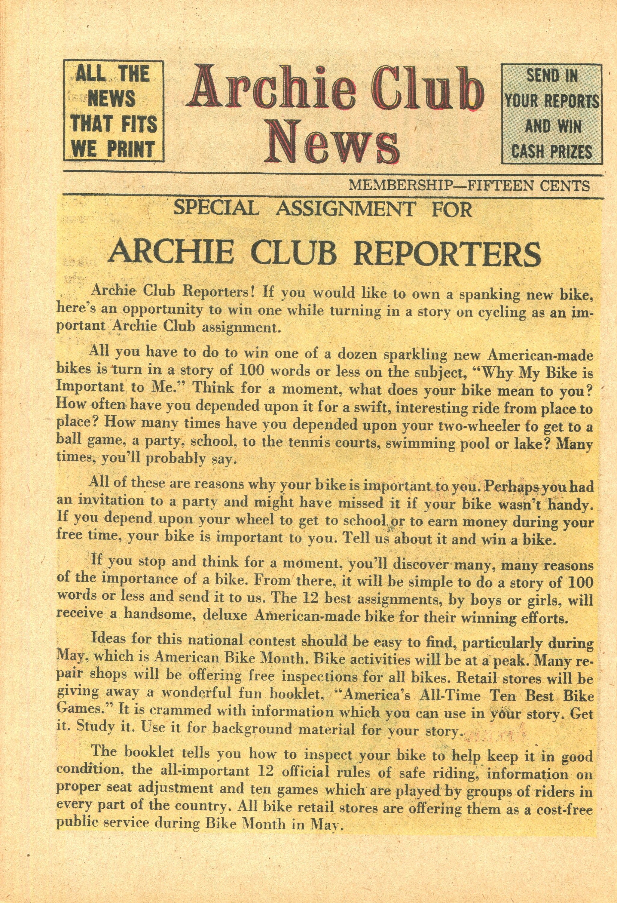 Read online Archie's Joke Book Magazine comic -  Issue #63 - 26
