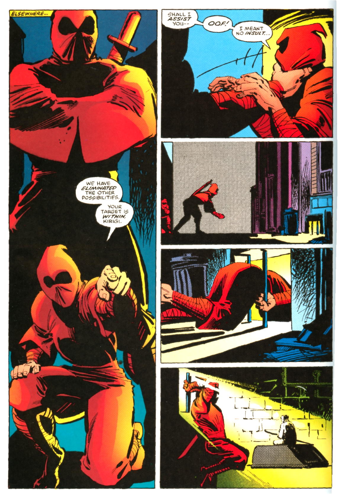 Read online Daredevil Visionaries: Frank Miller comic -  Issue # TPB 3 - 135