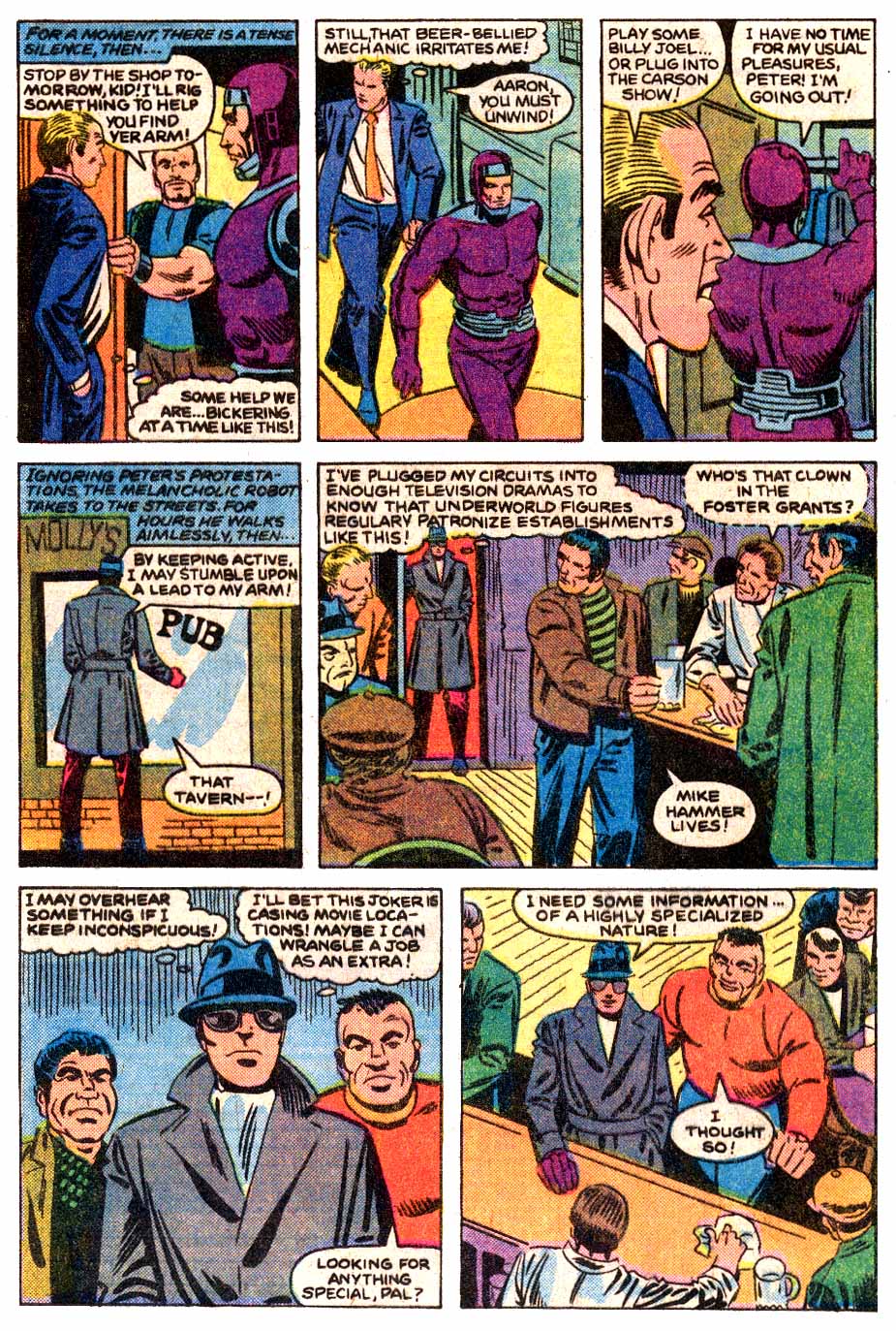 Read online Machine Man (1978) comic -  Issue #17 - 9
