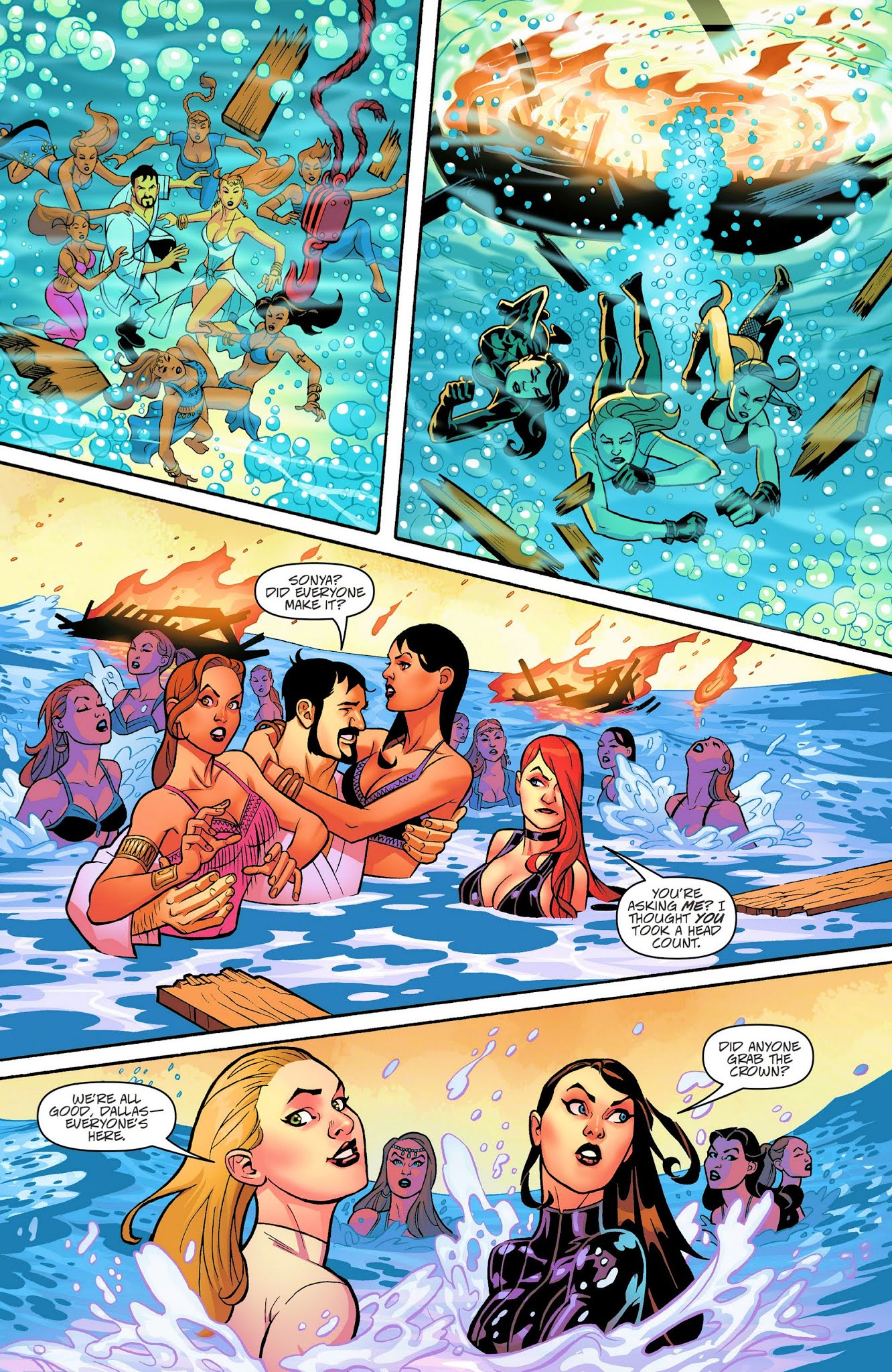 Read online Danger Girl: Trinity comic -  Issue #4 - 20